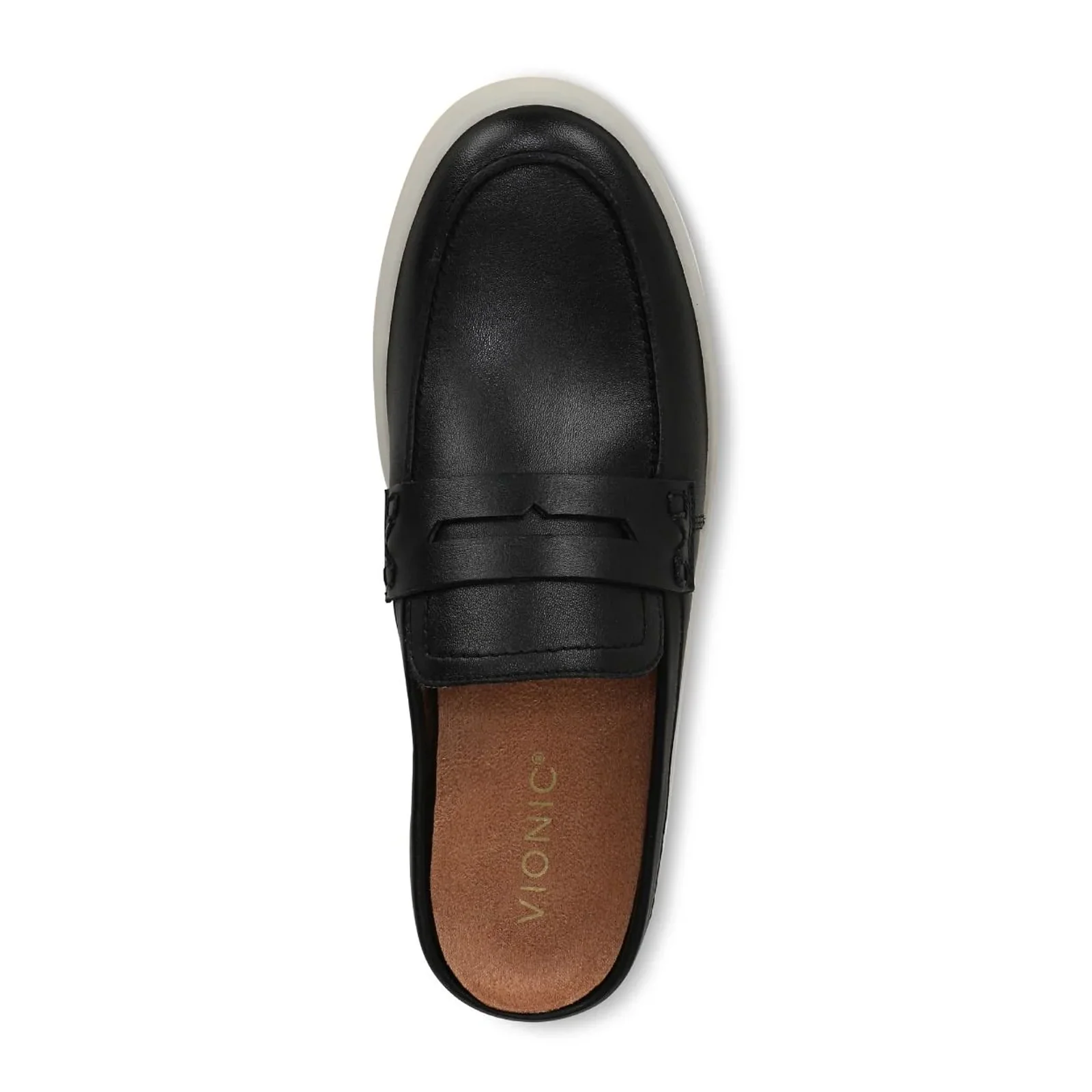 Vionic Uptown 2 Mule (Women) - Black Leather - Image 6