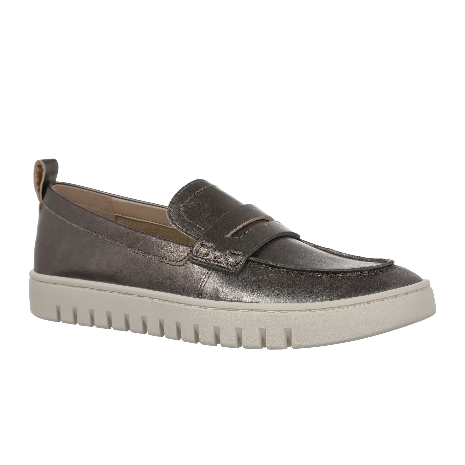 Vionic Uptown Loafer (Women) - Gunmetal Metallic