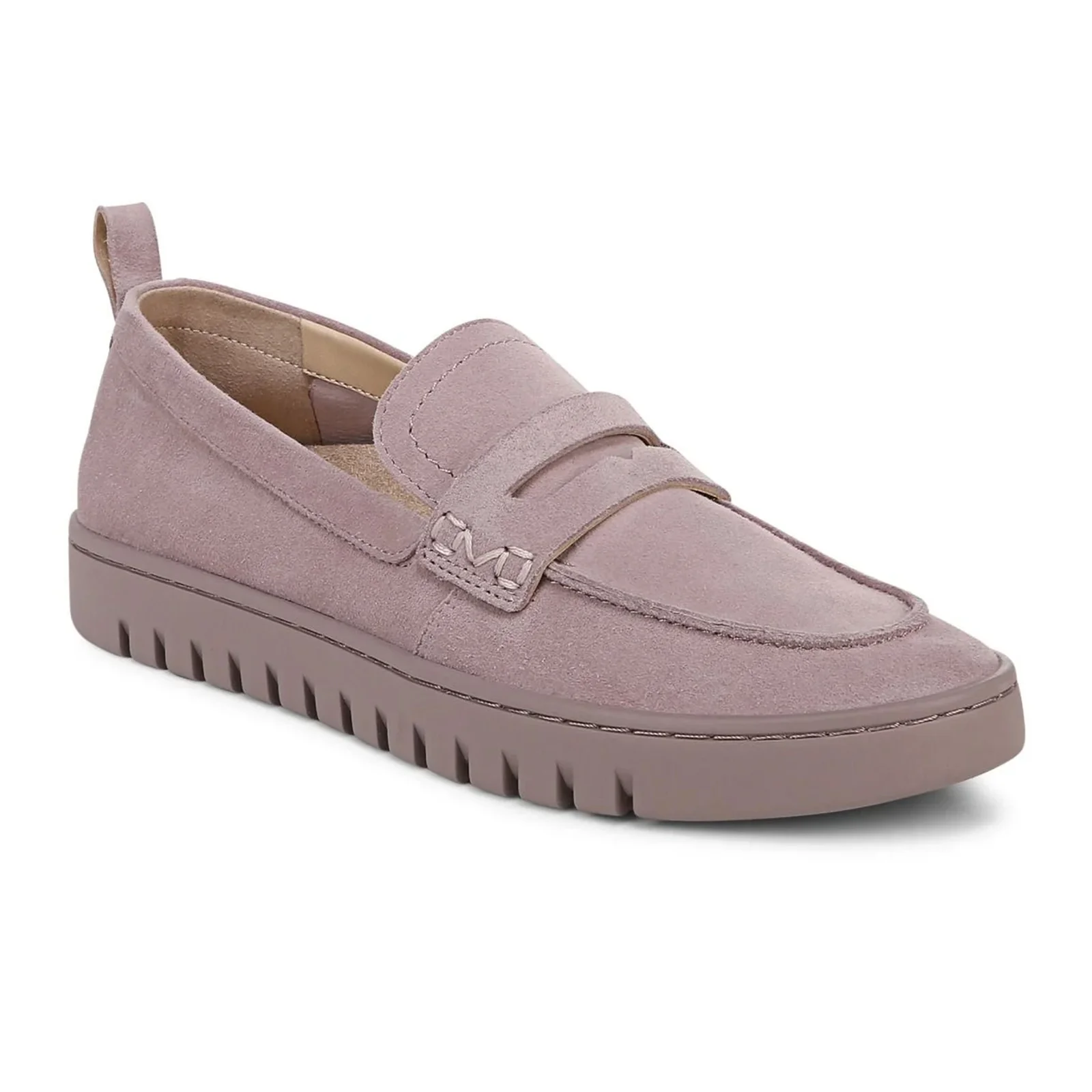 Vionic Uptown Loafer (Women) - Magnolia Dusk Grey Waxed Suede - Image 3