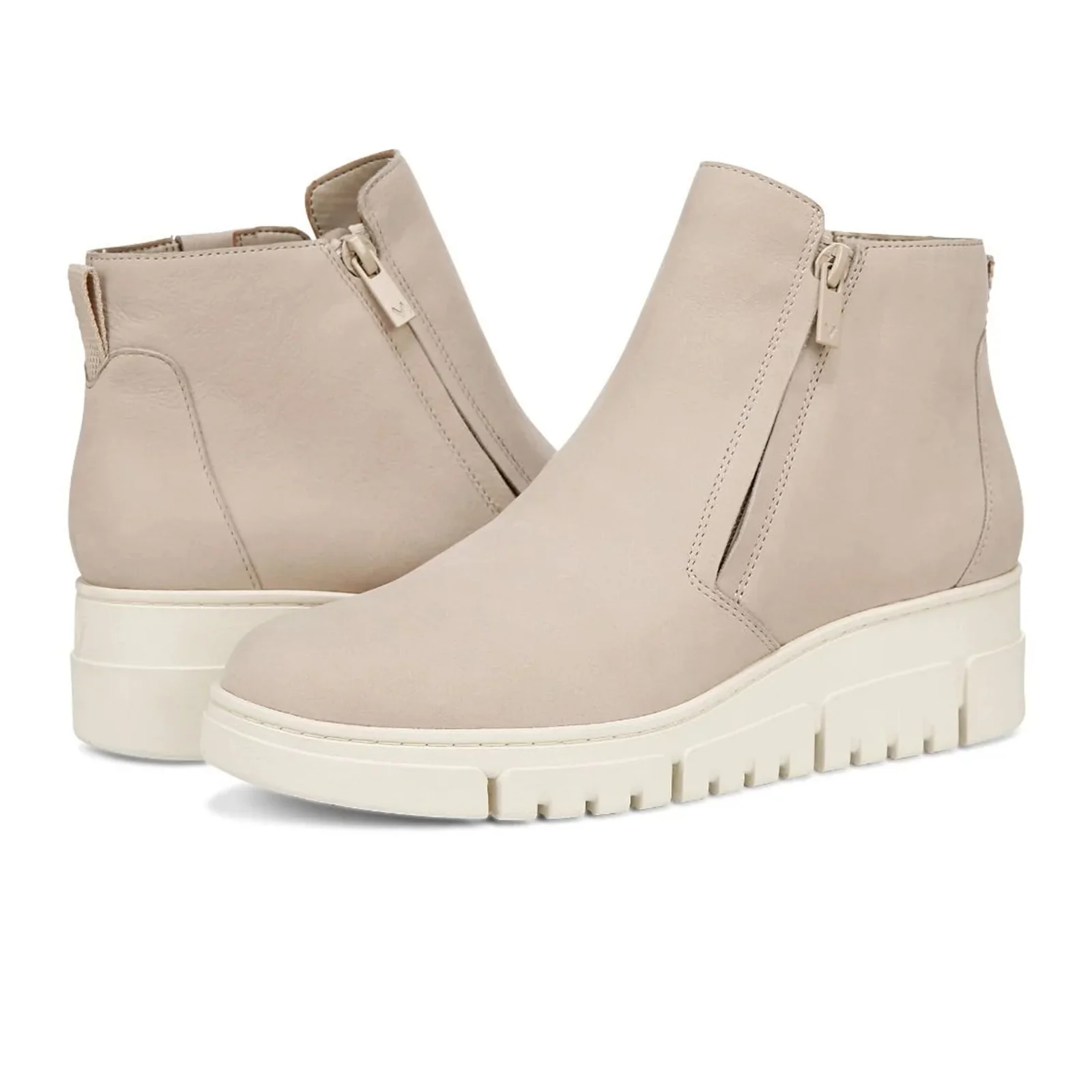 Vionic Uptown Sur Wedge Boot (Women) - Oatmeal - Image 4