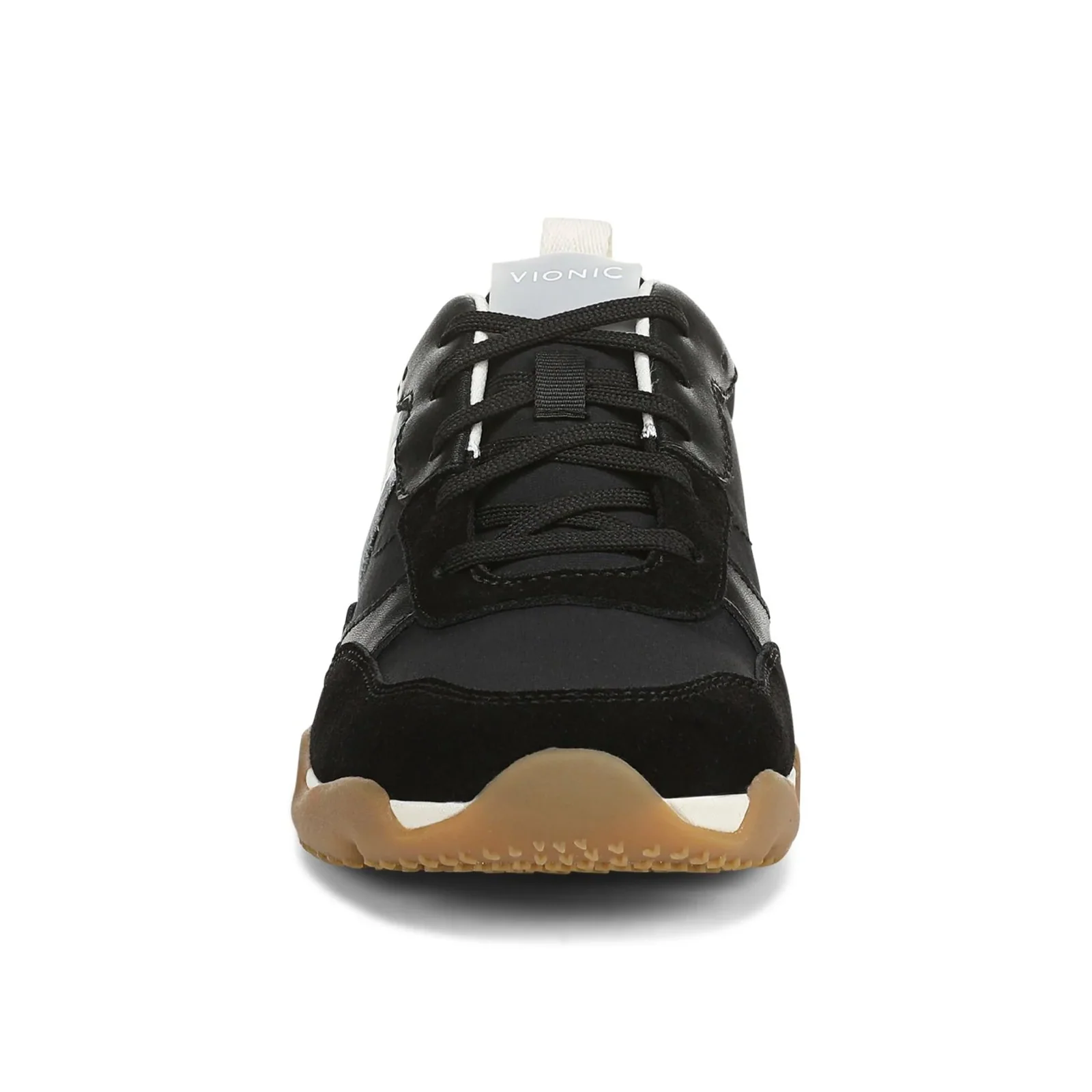 Vionic Walk Slim Glide Sneaker (Women) - Black Leather - Image 5