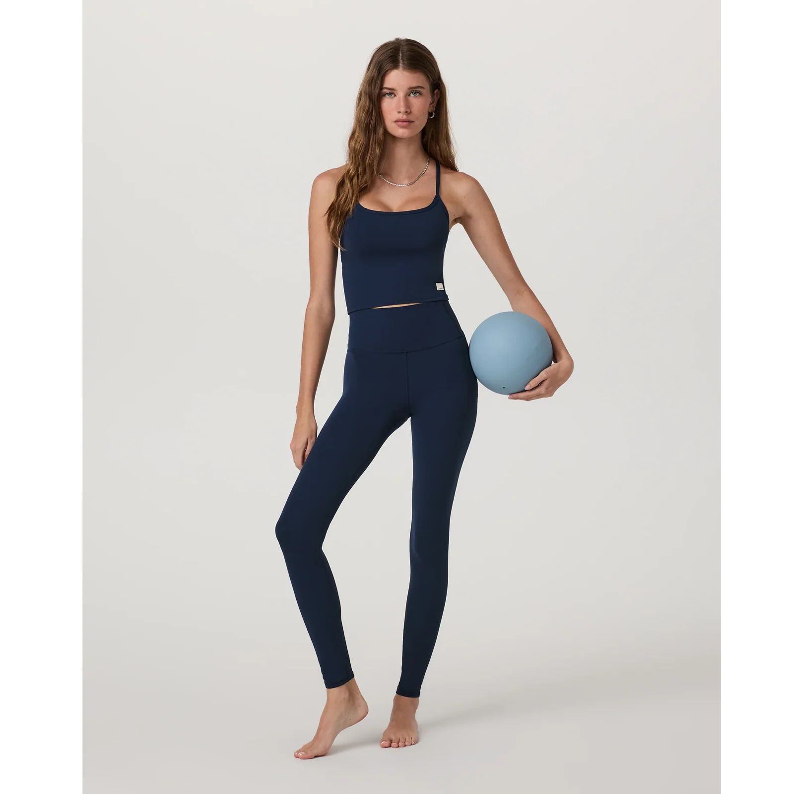 Vuori AllTheFeels Legging (Women) - Blue Coast - Image 3