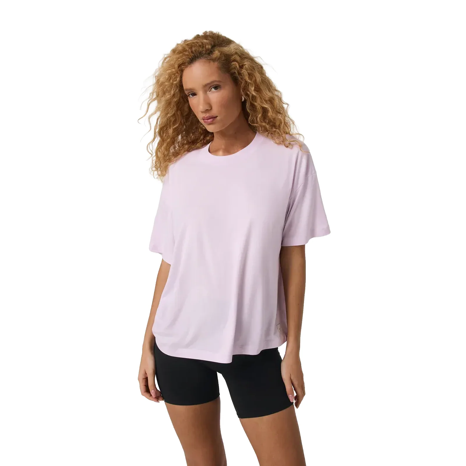 Vuori Energy Long Tee (Women) - Lilac Breeze Heather