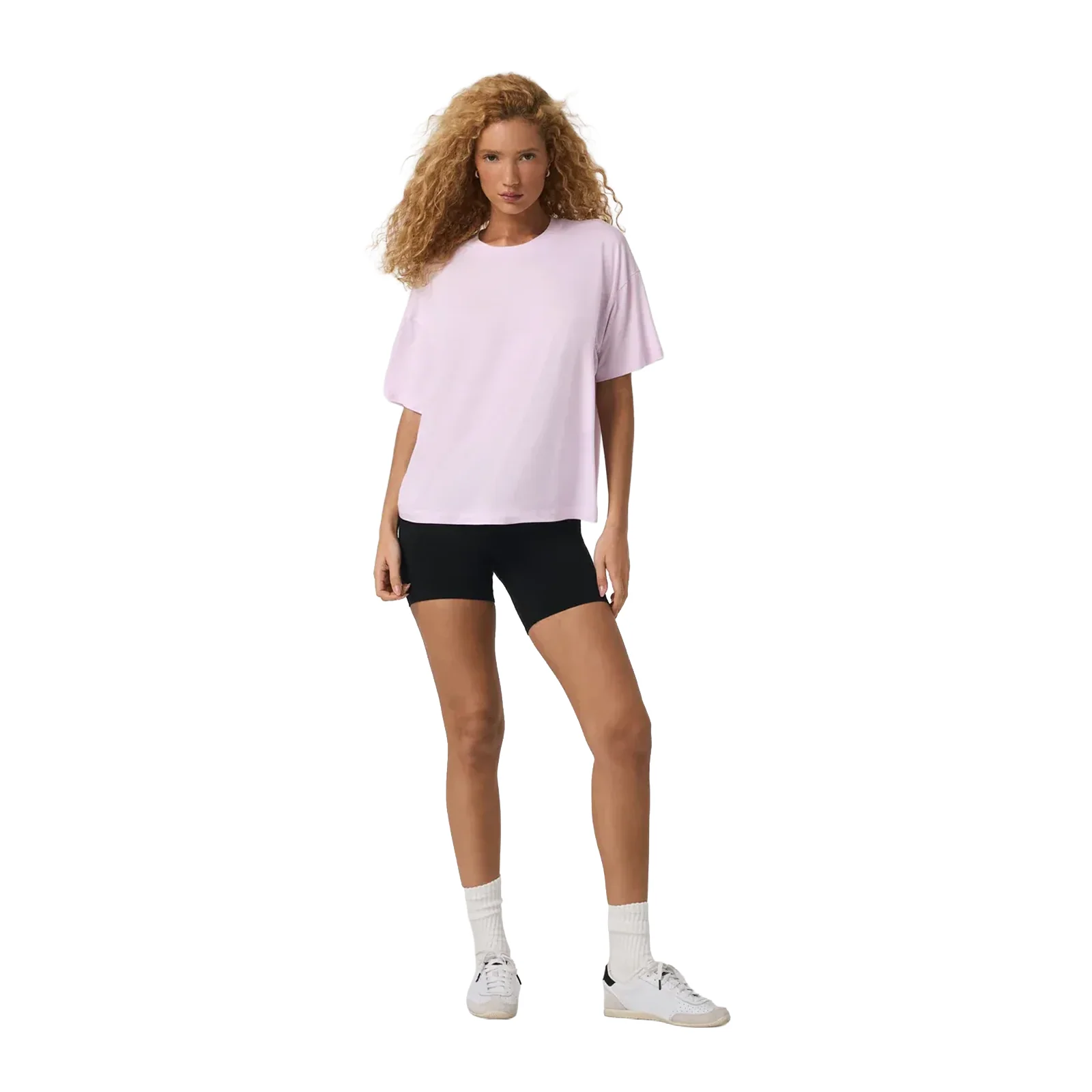 Vuori Energy Long Tee (Women) - Lilac Breeze Heather - Image 4