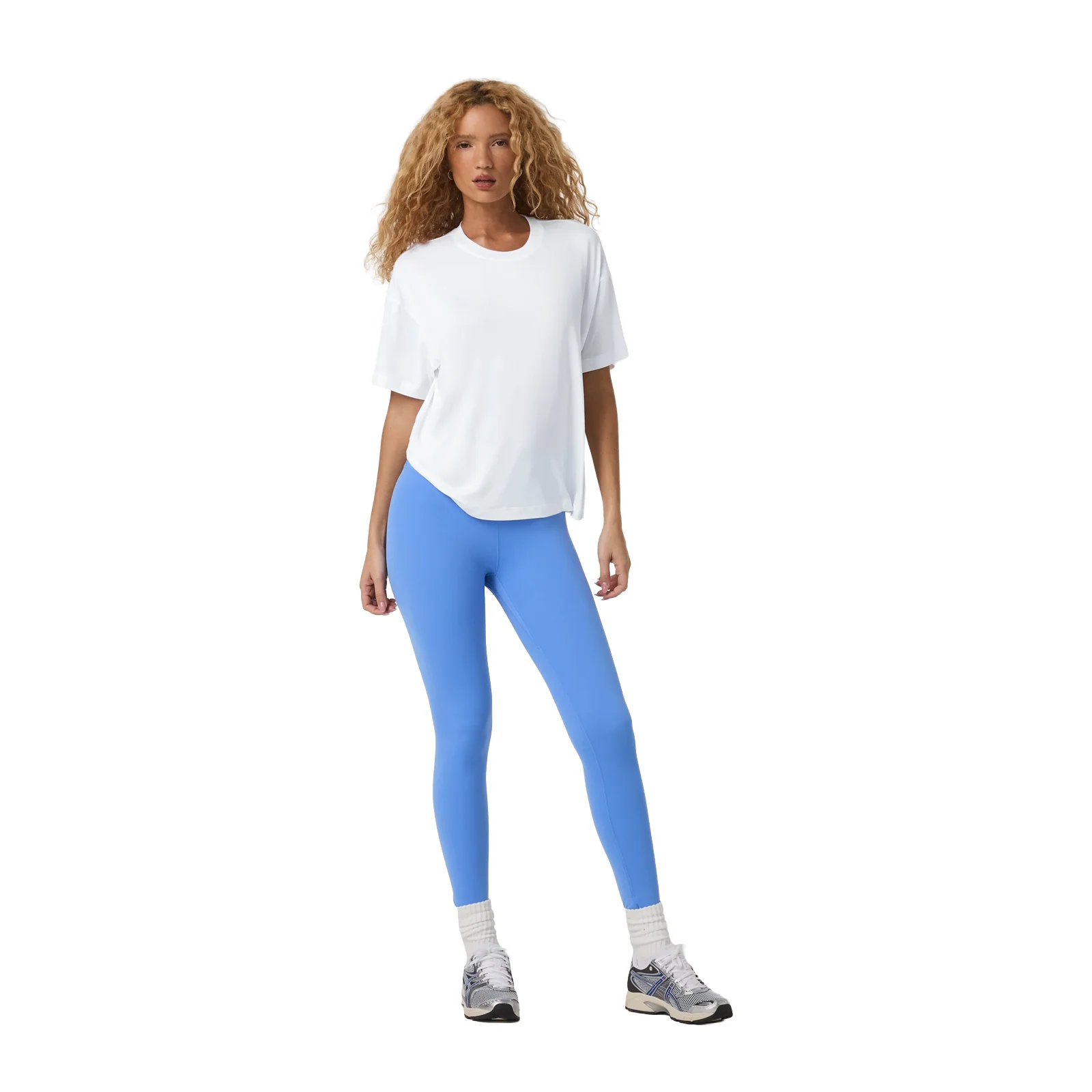Vuori Energy Tee Long (Women) - White - Image 6