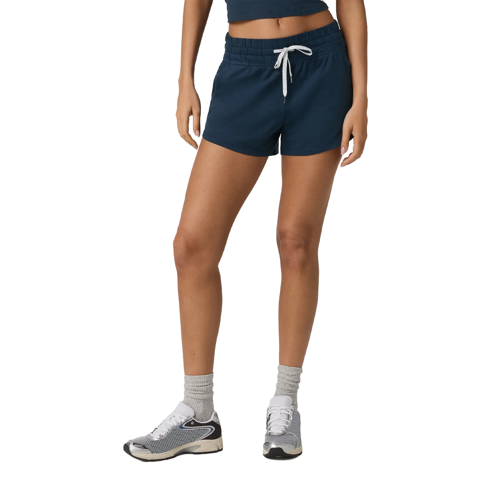 Vuori Halo Performance Short 2.0 (Women) - Blue Coast Heather