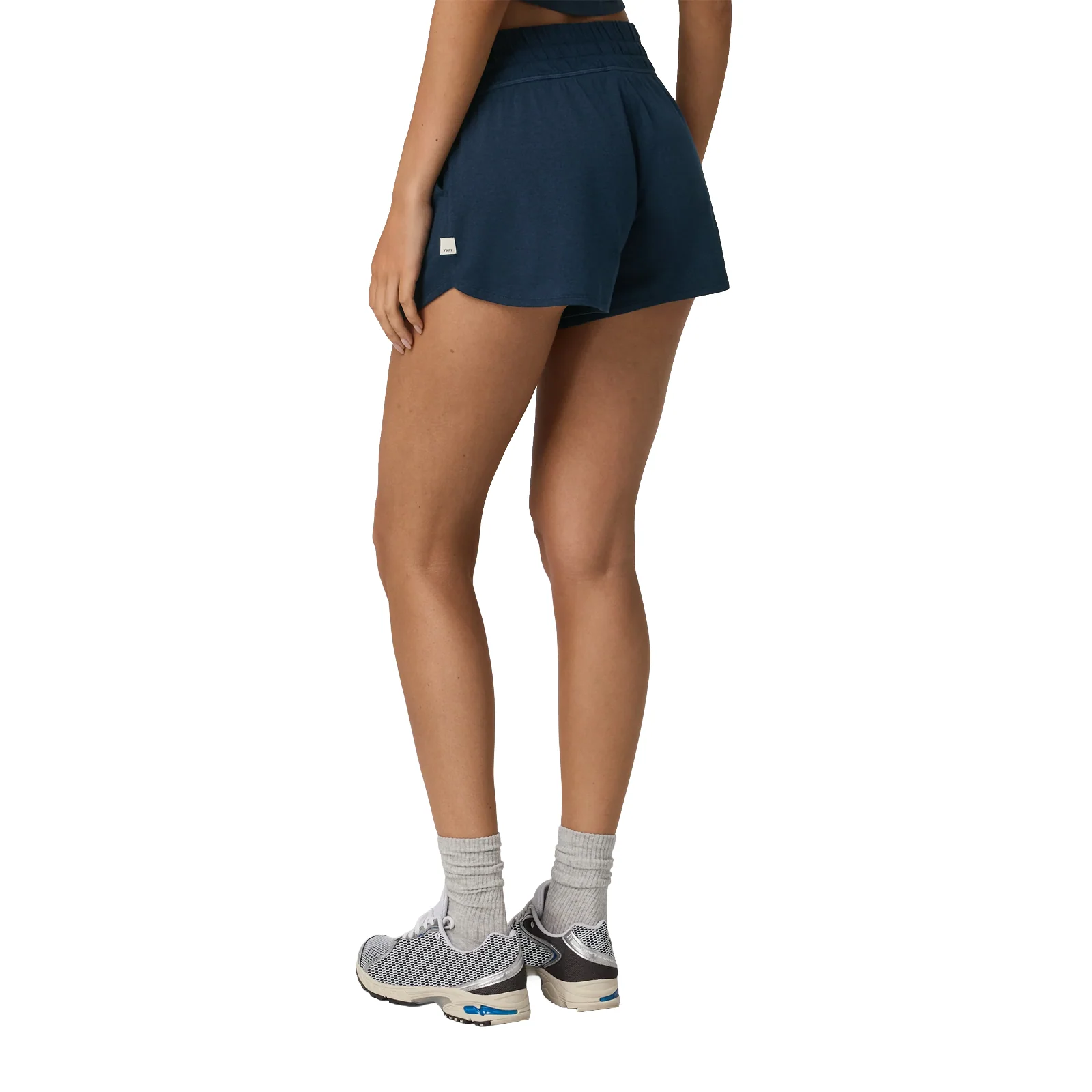 Vuori Halo Performance Short 2.0 (Women) - Blue Coast Heather - Image 2