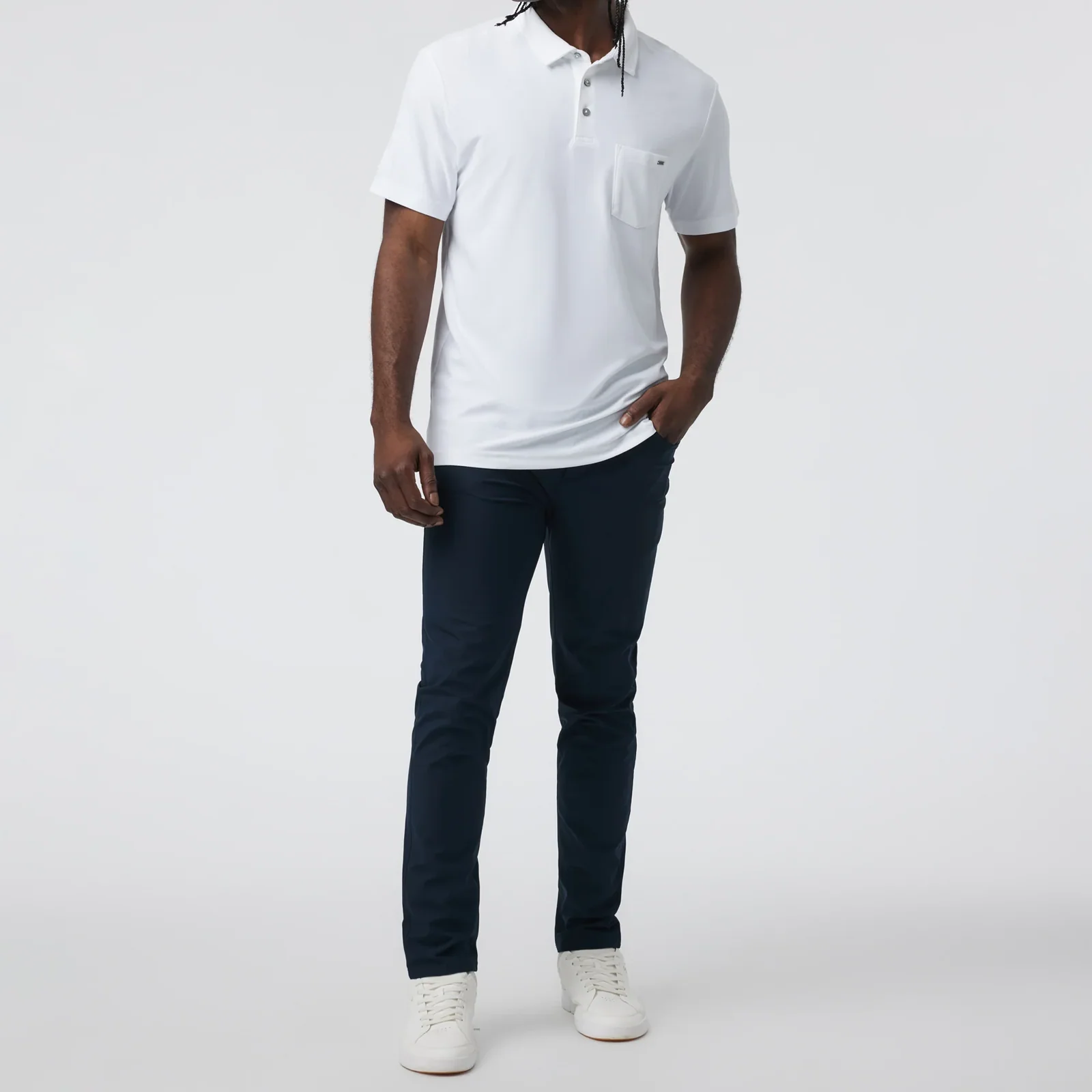 Vuori Meta Athletic Slim Fit Pant 32" (Men) - Ink - Image 4