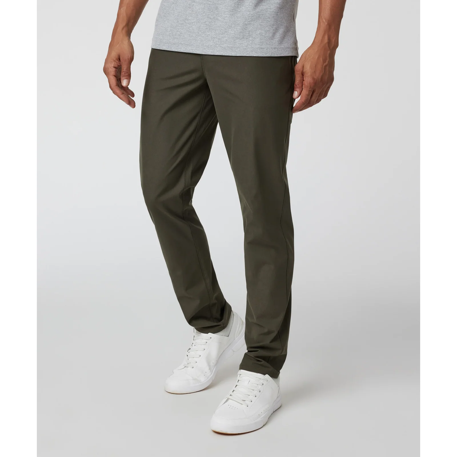 Vuori Meta Athletic Slim Fit Pant 32" (Men) - Dark Oregano - Image 2