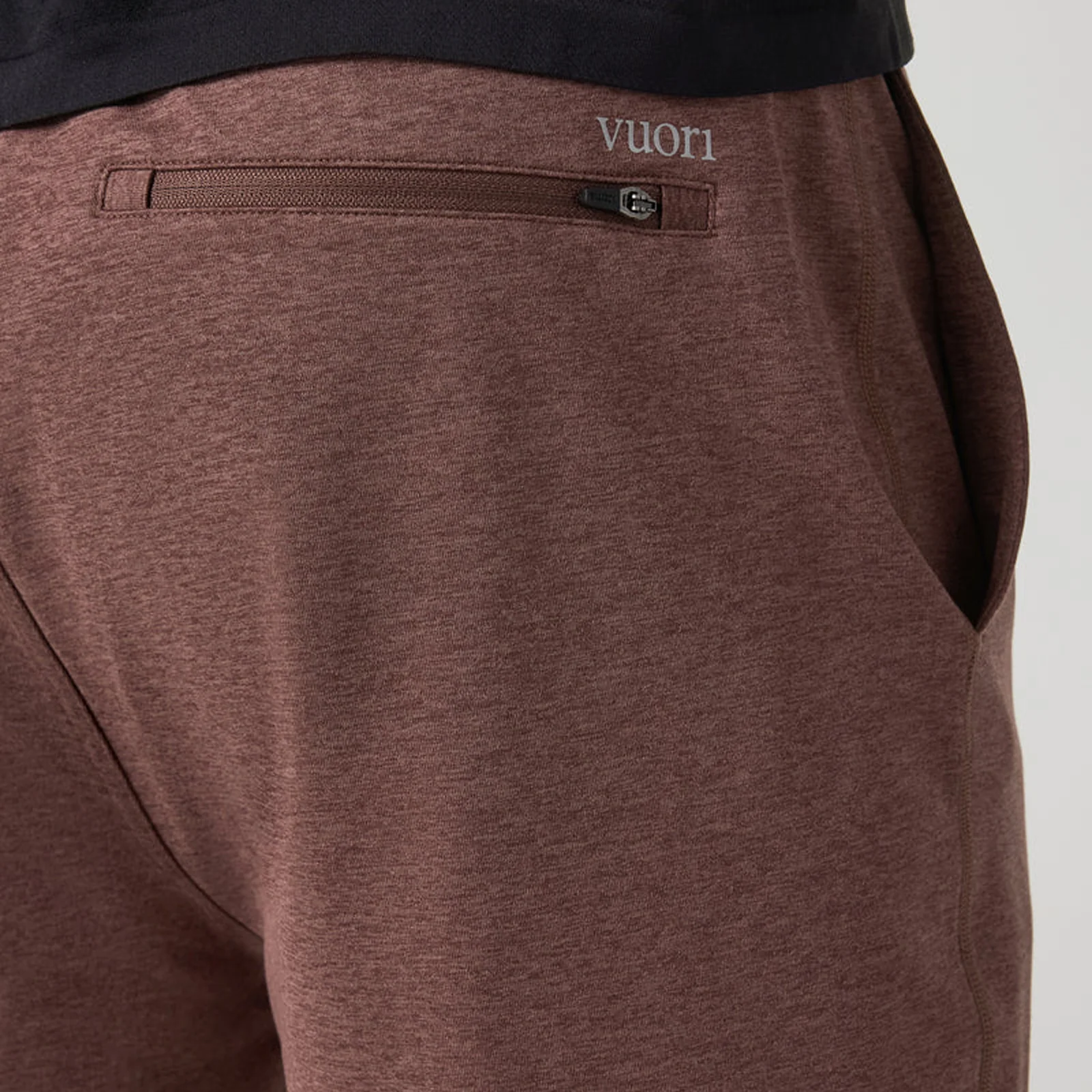 Vuori Sunday Performance 28" Jogger (Men) - Sable Heather - Image 6