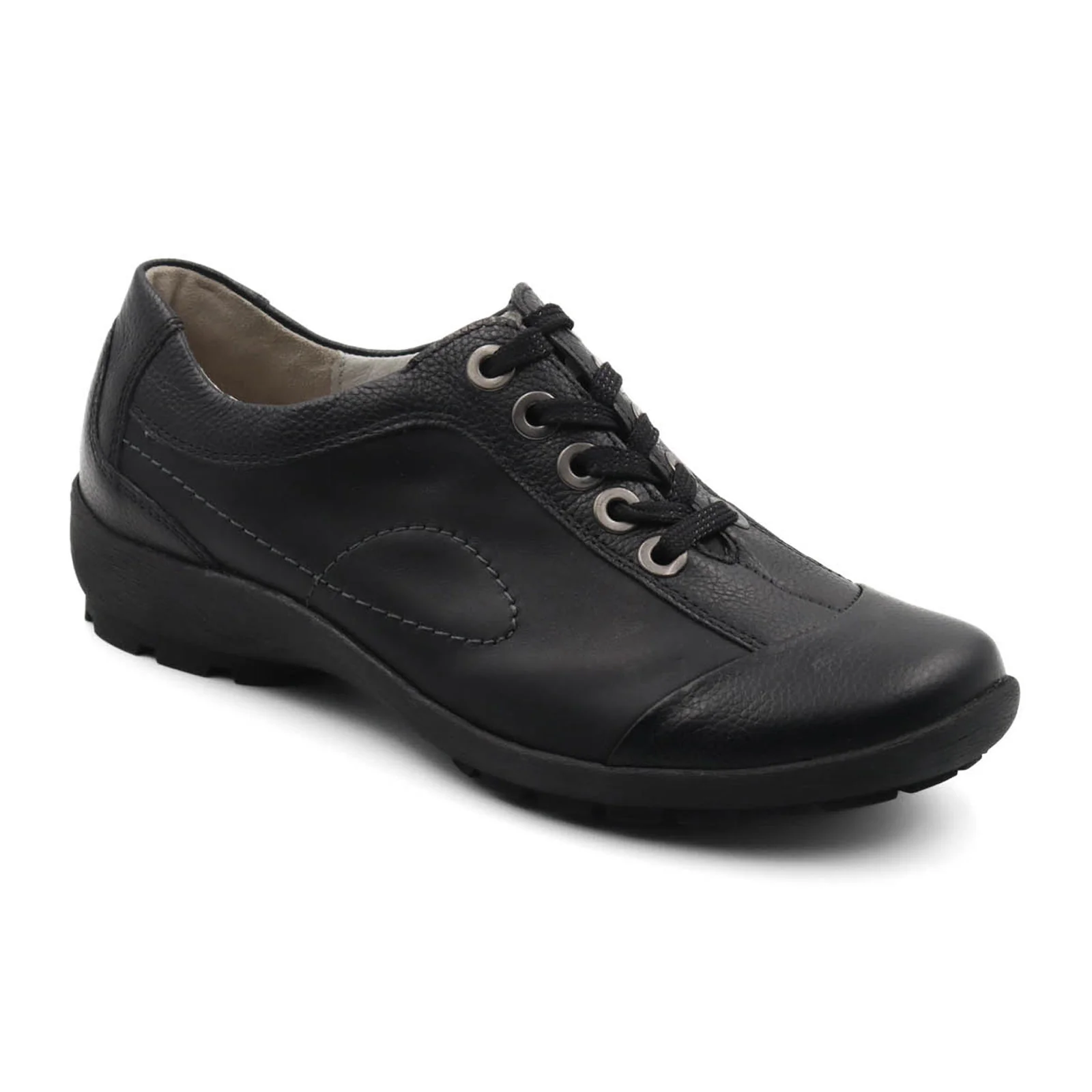 Waldlaufer Dana 589008 Lace Up (Women) - Black Leather - Image 3