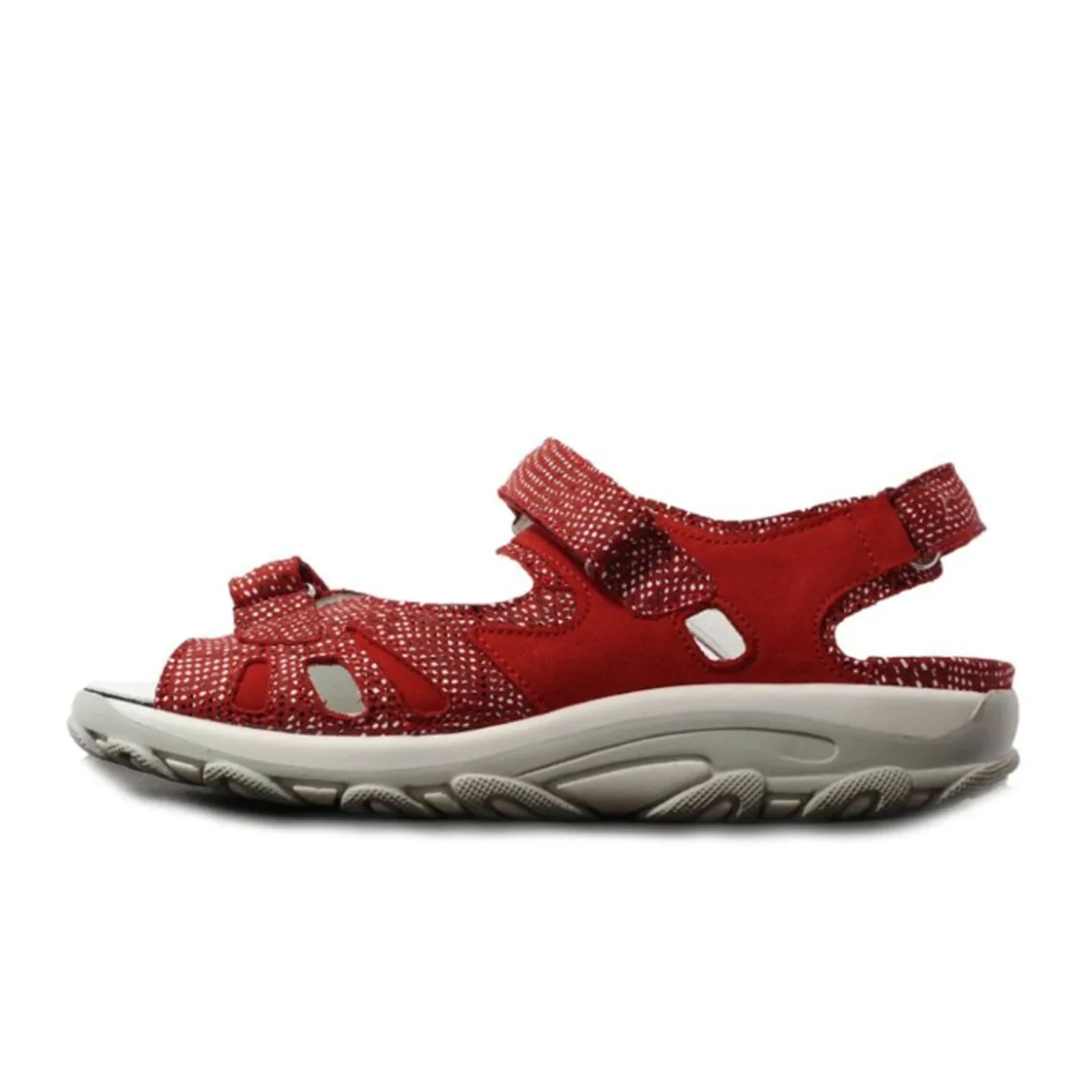 Waldlaufer Hanni 448001 Active Sandal (Women) - Red - Image 2