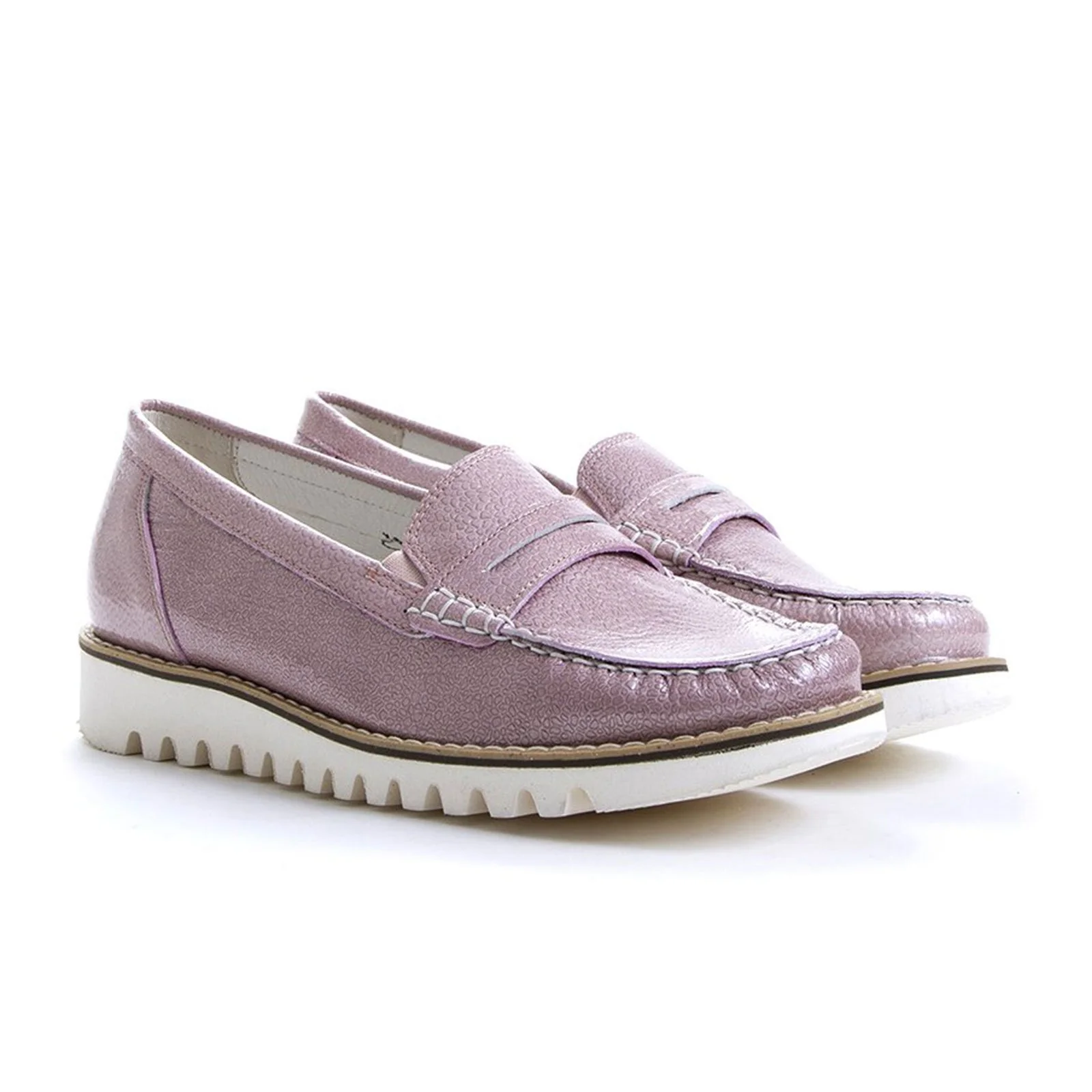 Waldlaufer Lyla 926504 Slip On Loafer (Women) - Patent Rose - Image 3