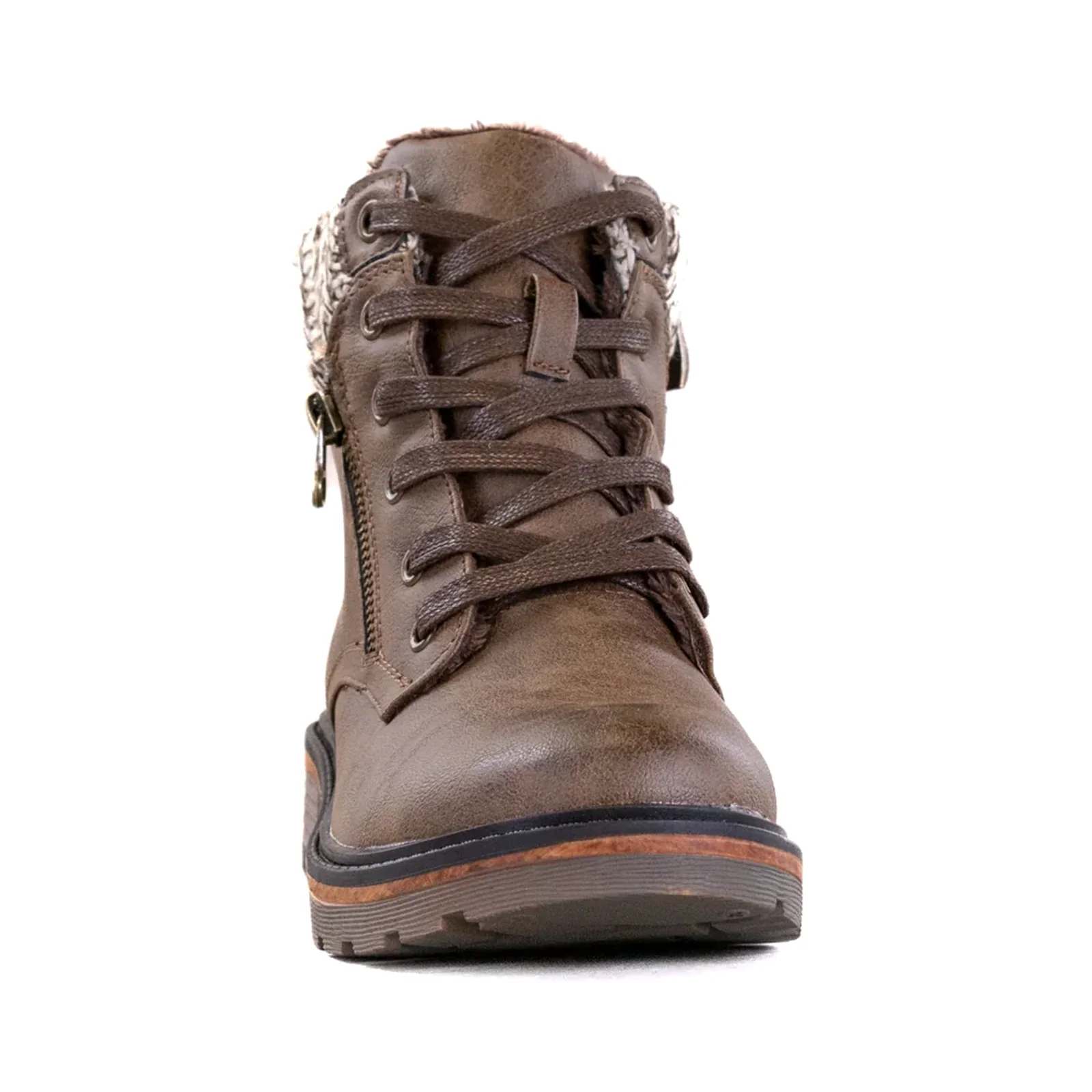 Wanderlust Amy Ankle Boot (Women) - Dark Tan - Image 4