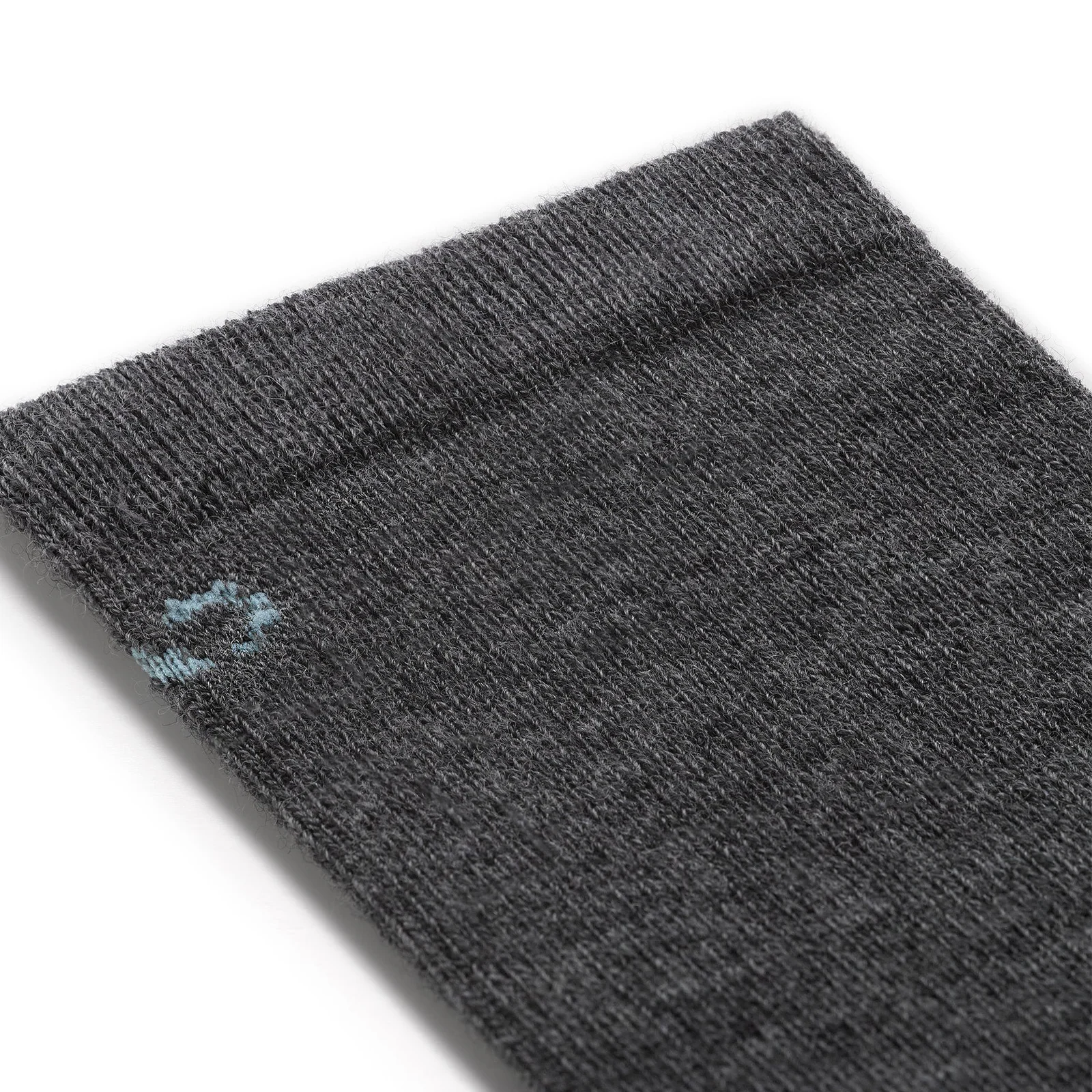 Wide Open Solid Basic Lightweight Crew Sock (Women) - Gray - Image 5