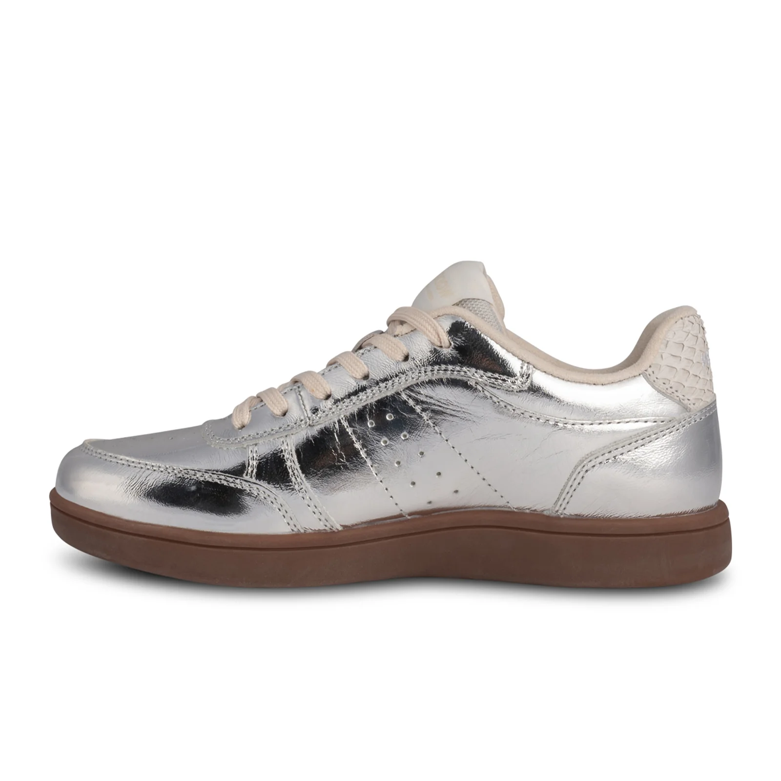 Woden Bjork Sneaker (Women) - Silver Leather - Image 2