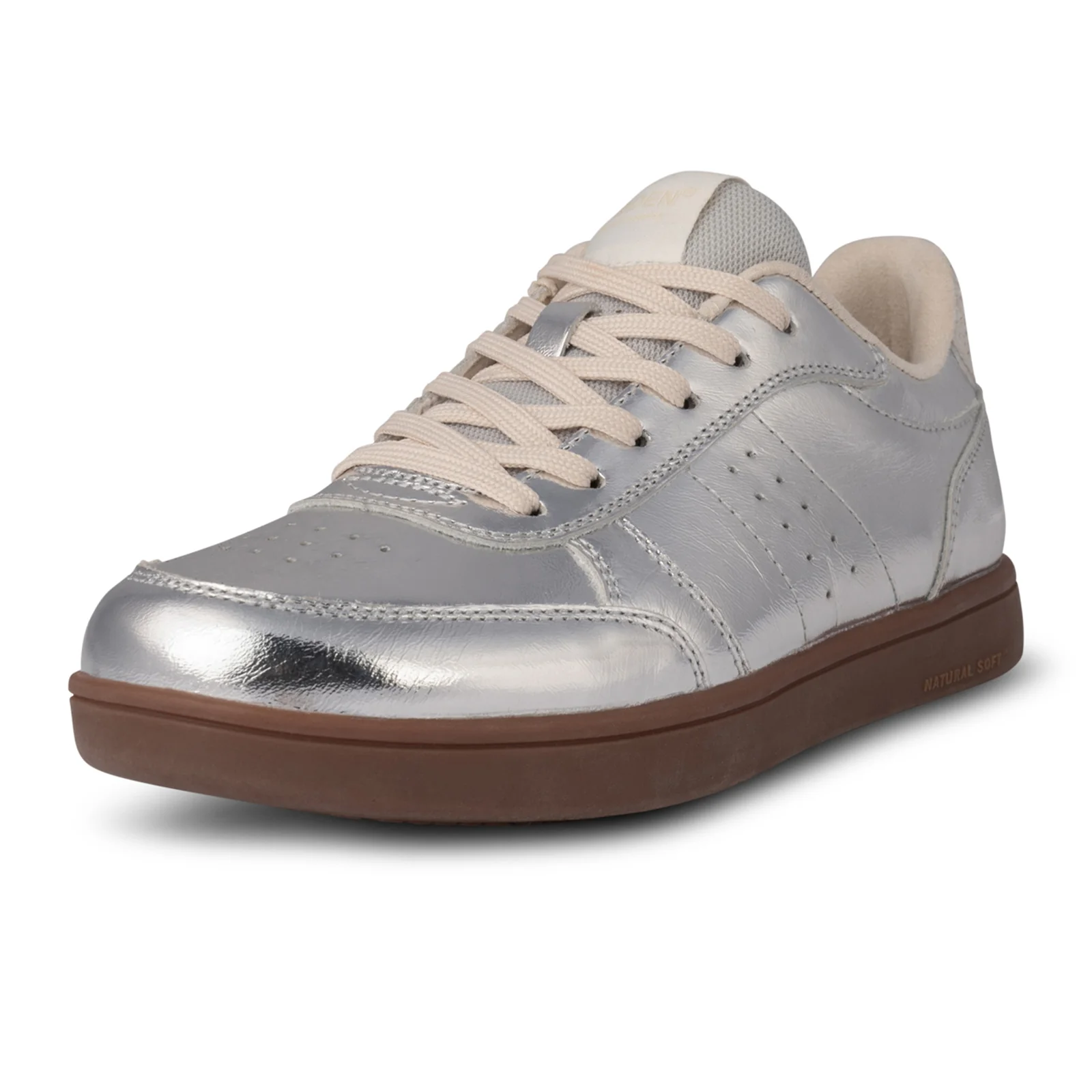 Woden Bjork Sneaker (Women) - Silver Leather - Image 3