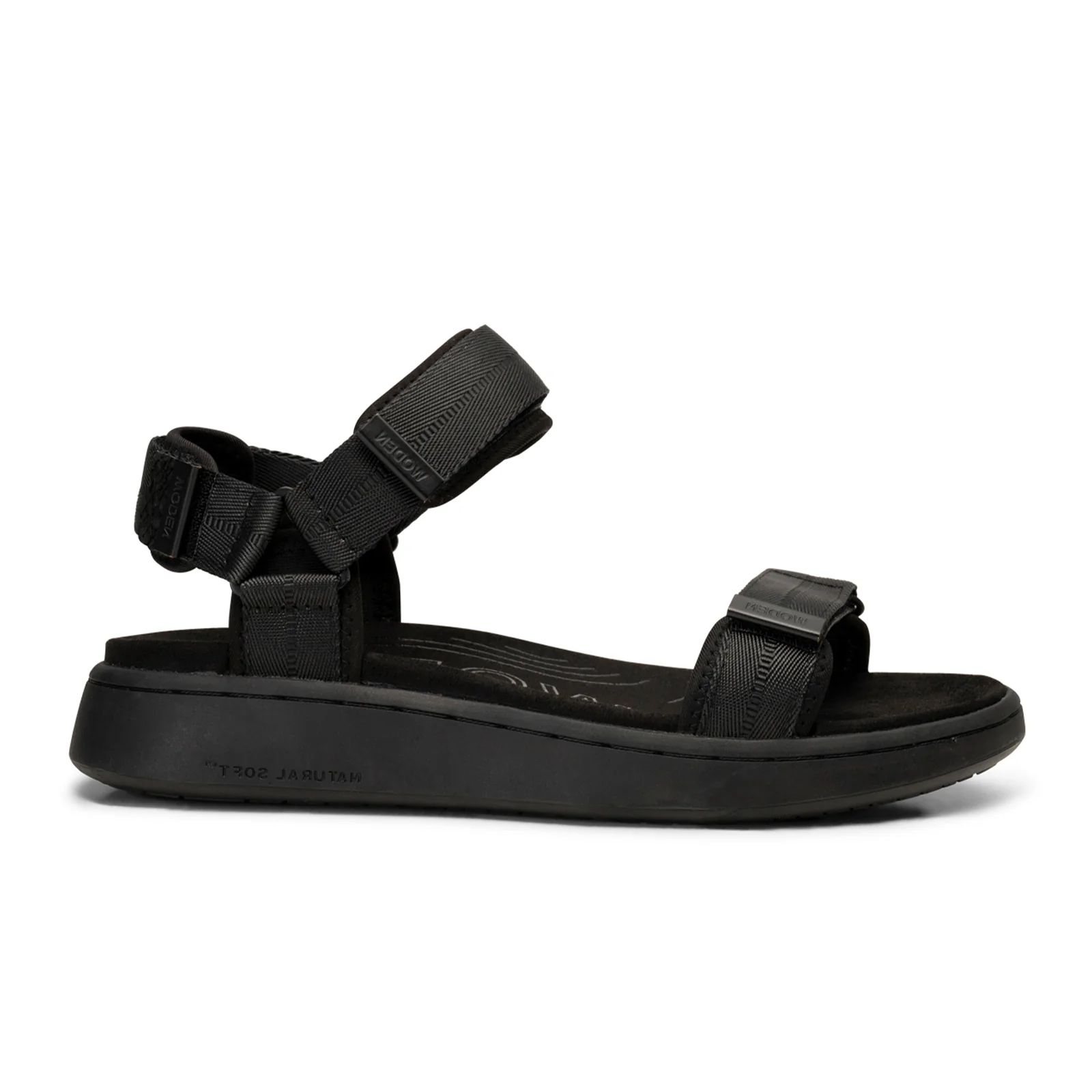 Woden Line Active Sandal (Women) - Black/Black