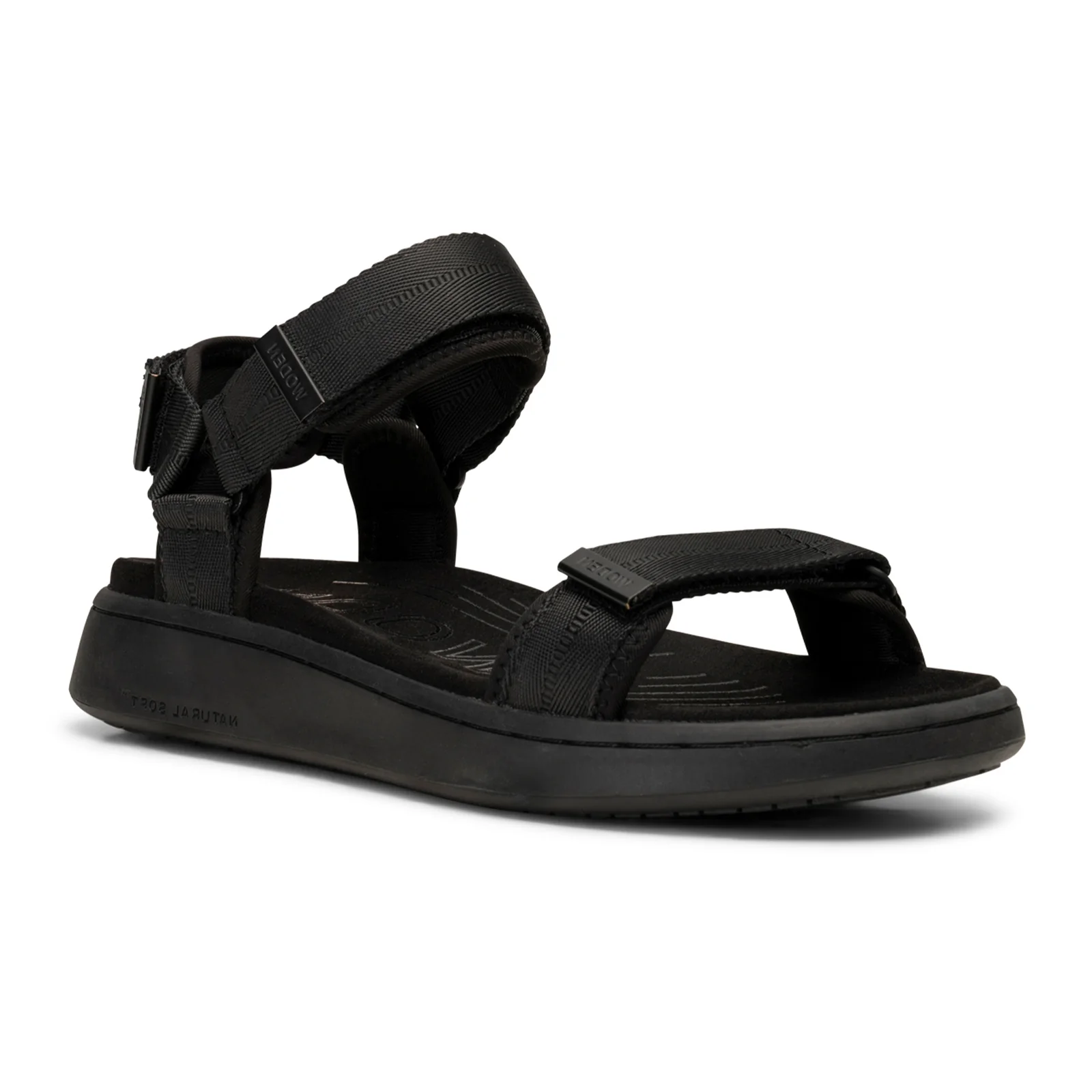 Woden Line Active Sandal (Women) - Black/Black - Image 3