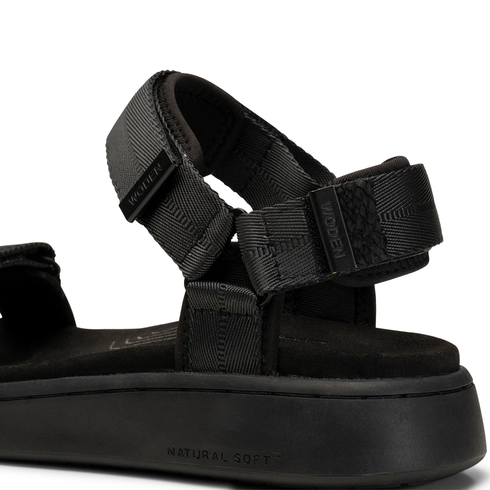 Woden Line Active Sandal (Women) - Black/Black - Image 7