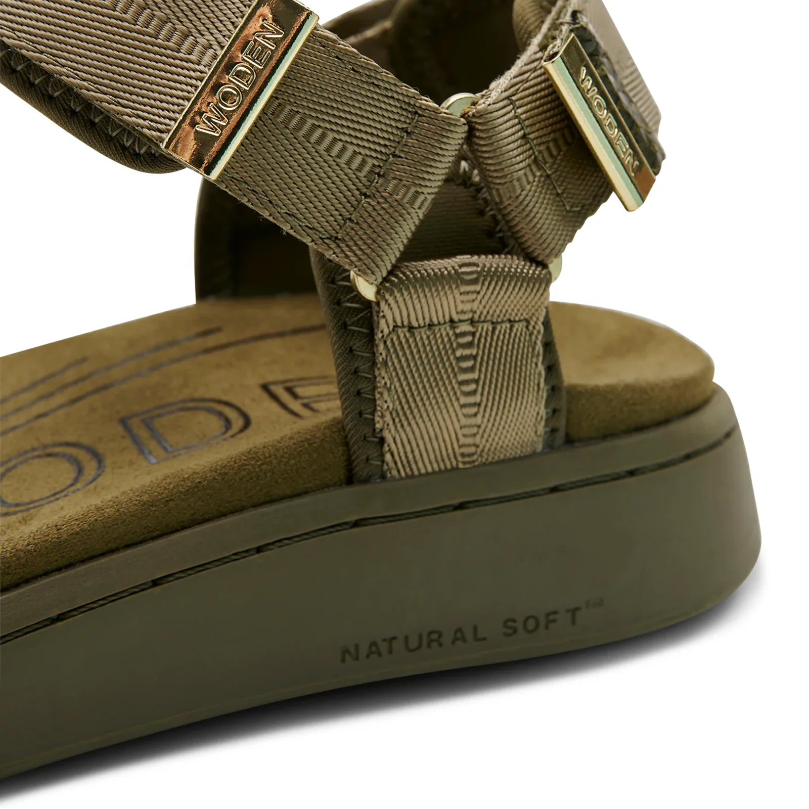 Woden Line Active Sandal (Women) - Dark Olive - Image 6