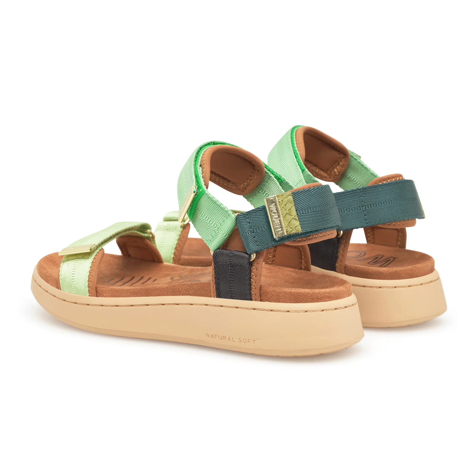 Woden Line Active Sandal (Women) - Green Apple Multi - Image 4