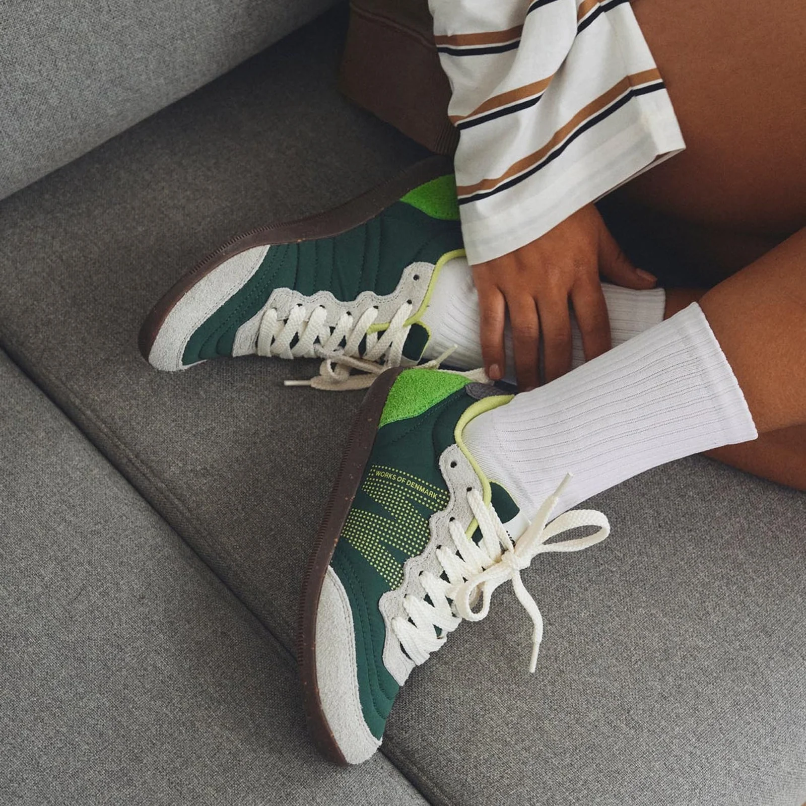 Woden Nanna Sneaker (Women) - Apple Green Multi - Image 7