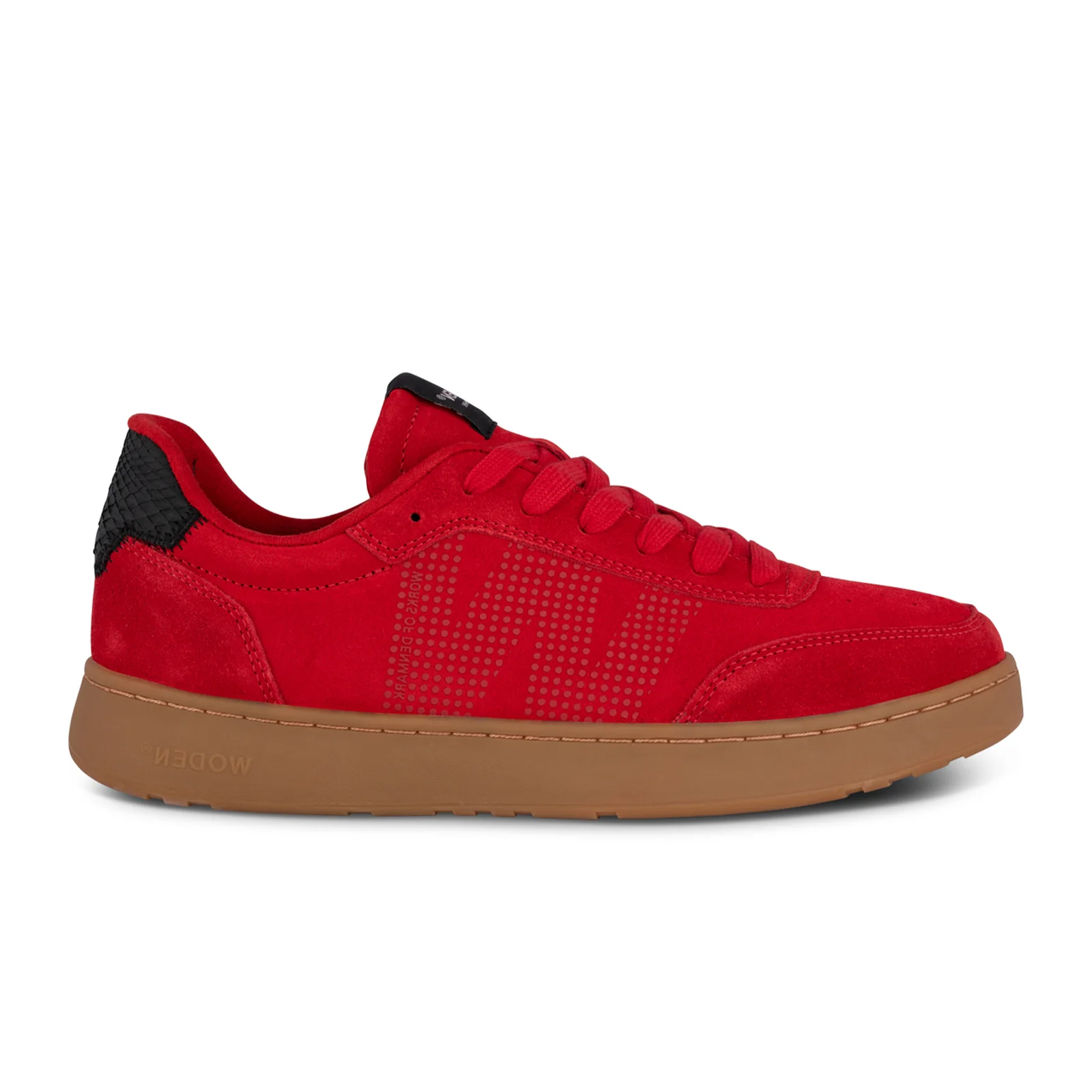 Woden Toke Sneaker (Men) - Fire Red