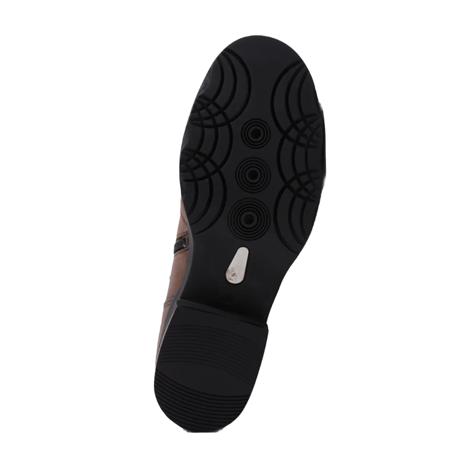 Wolky Center Ankle Boot (Women) - Cognac Velvet Leather - Image 4