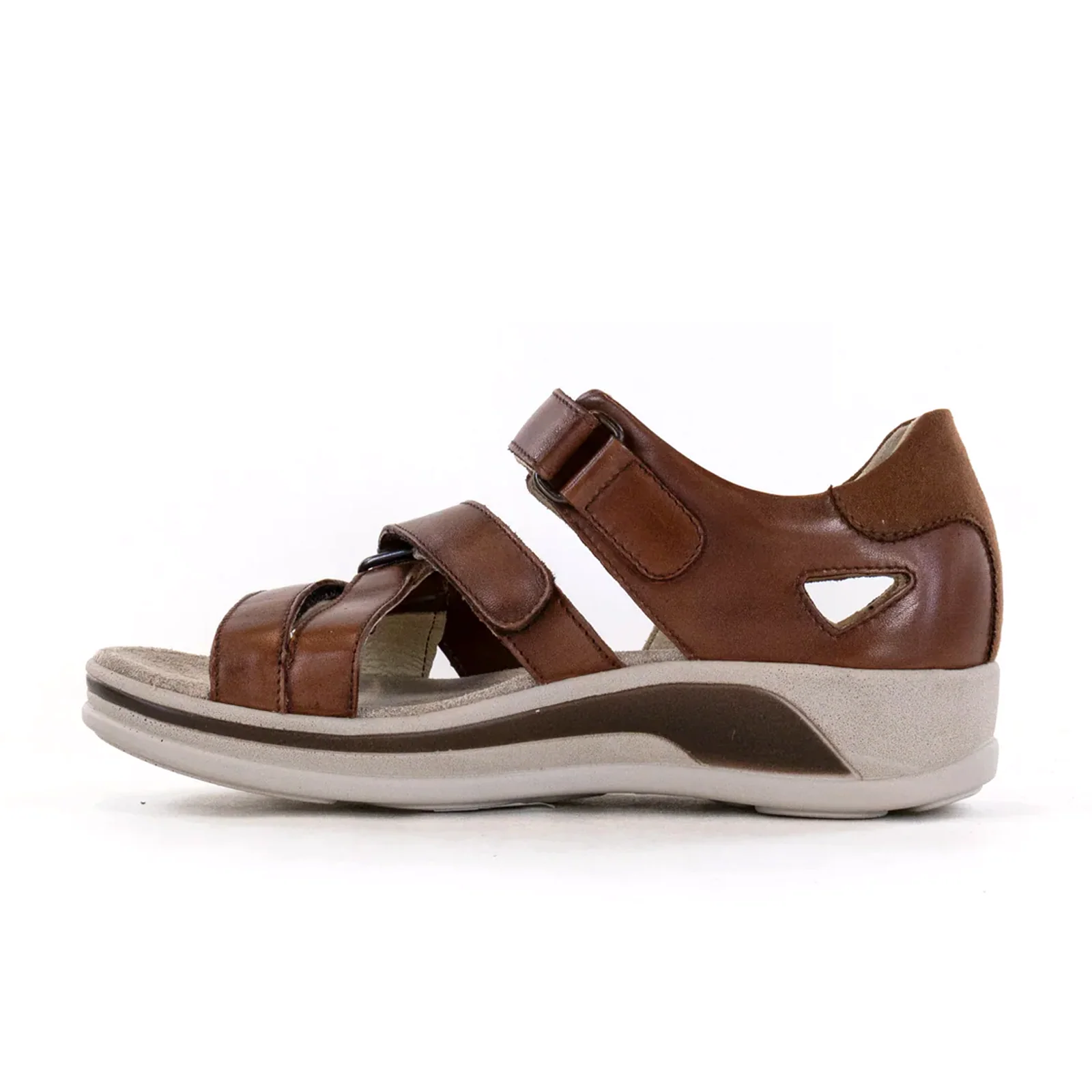 Wolky Desh Backstrap Sandal (Women) - Cognac - Image 2