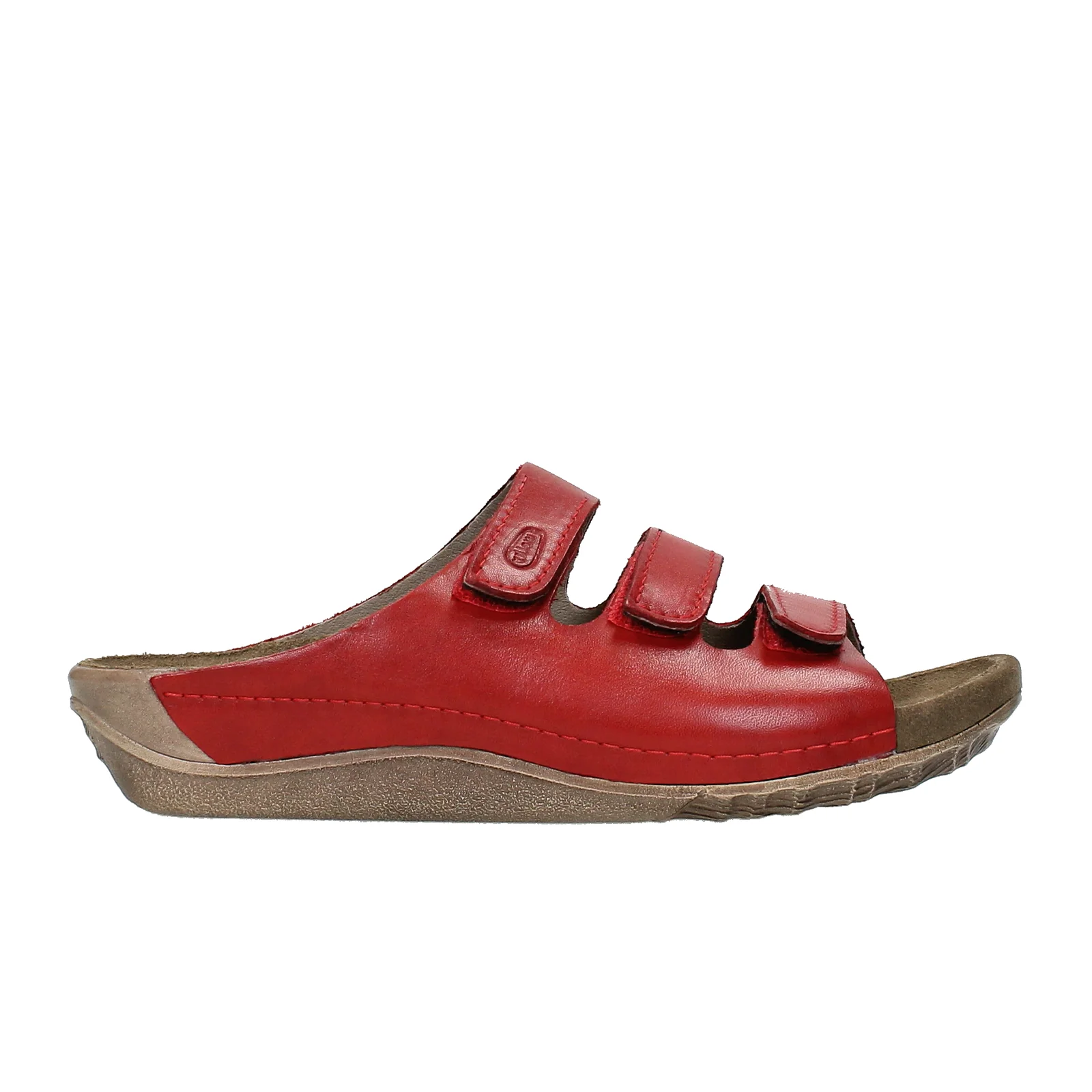 Wolky Nomad Slide Sandal (Women) - Red