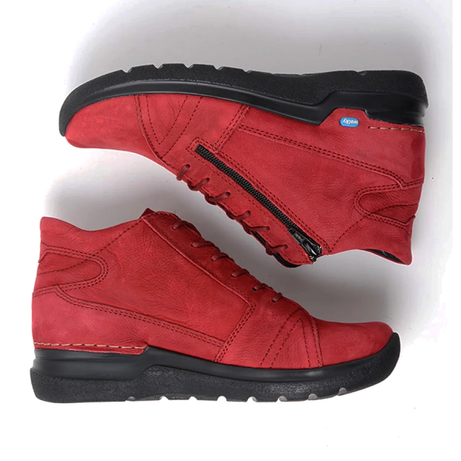Wolky Why Ankle Boot (Women) - Oxblood Antique Nubuck - Image 2