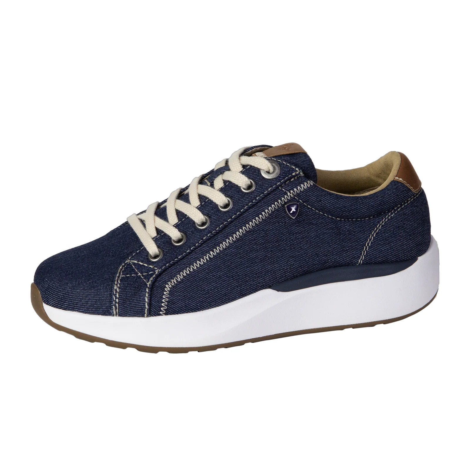 Xelero Heidi Walking Shoe (Women) - Navy Canvas - Image 2