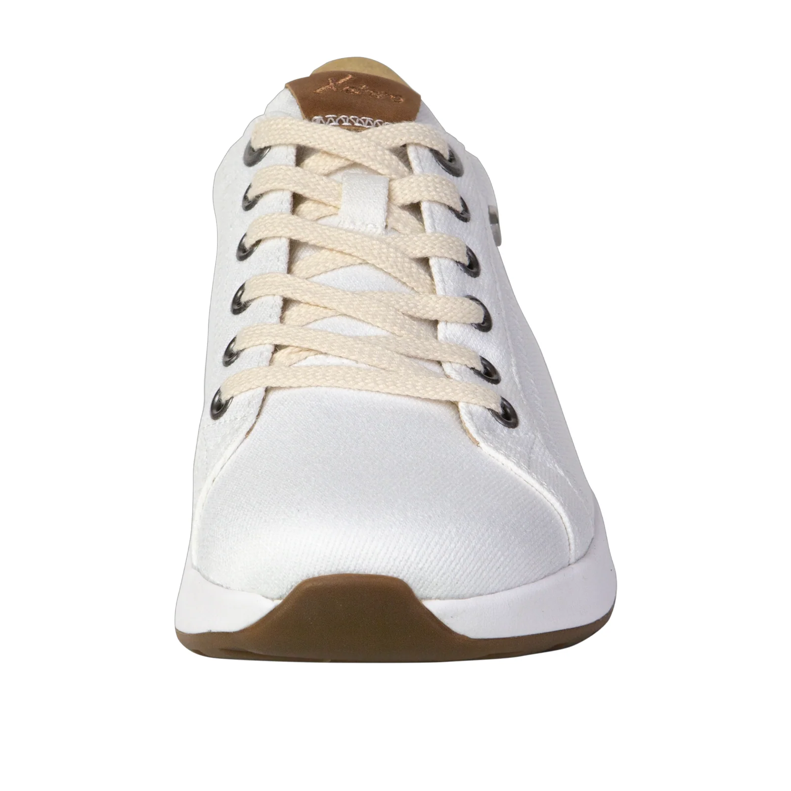 Xelero Heidi Walking Shoe (Women) - White Canvas - Image 3