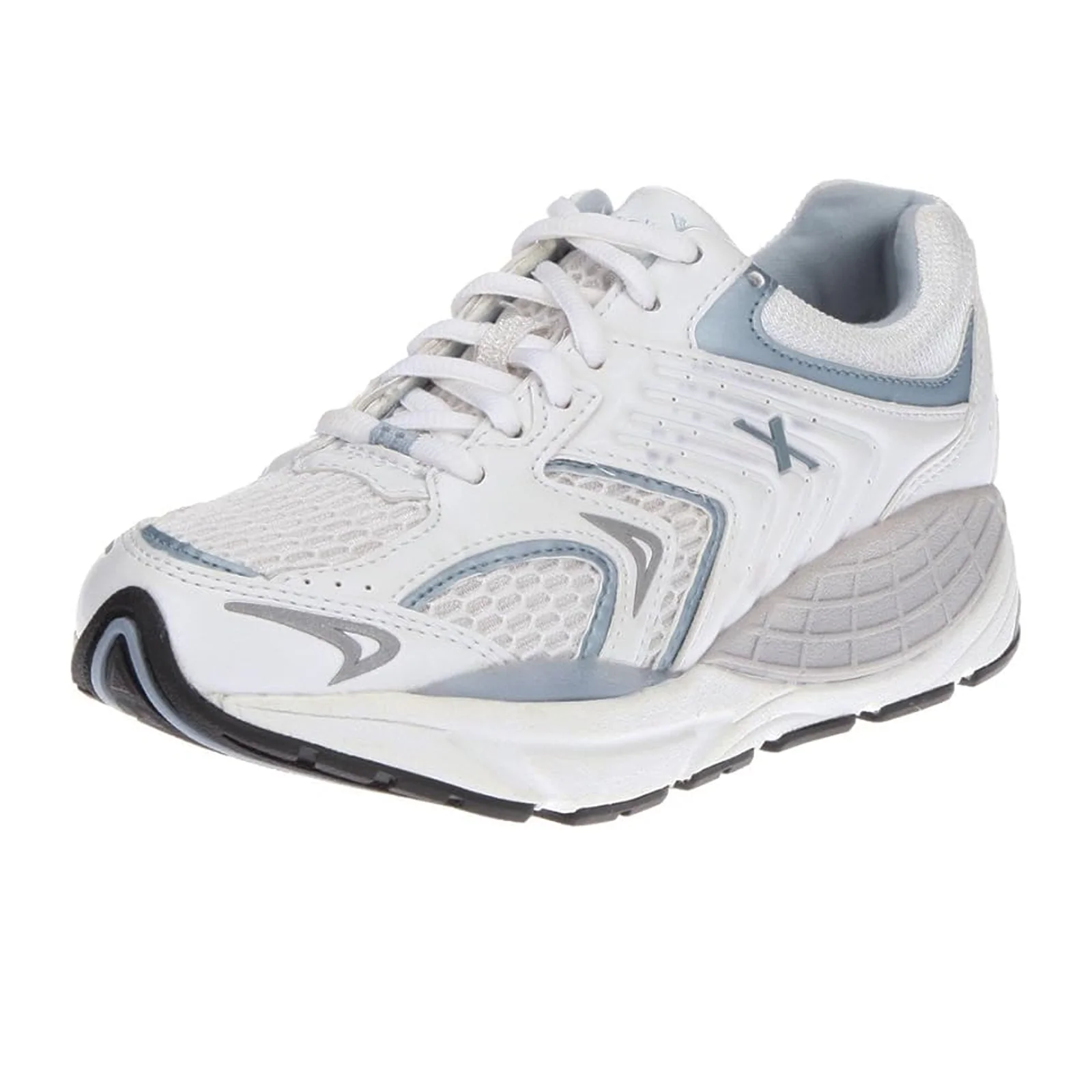 Xelero Matrix Mesh Walking Shoe (Women) - White/Light Blue - Image 2