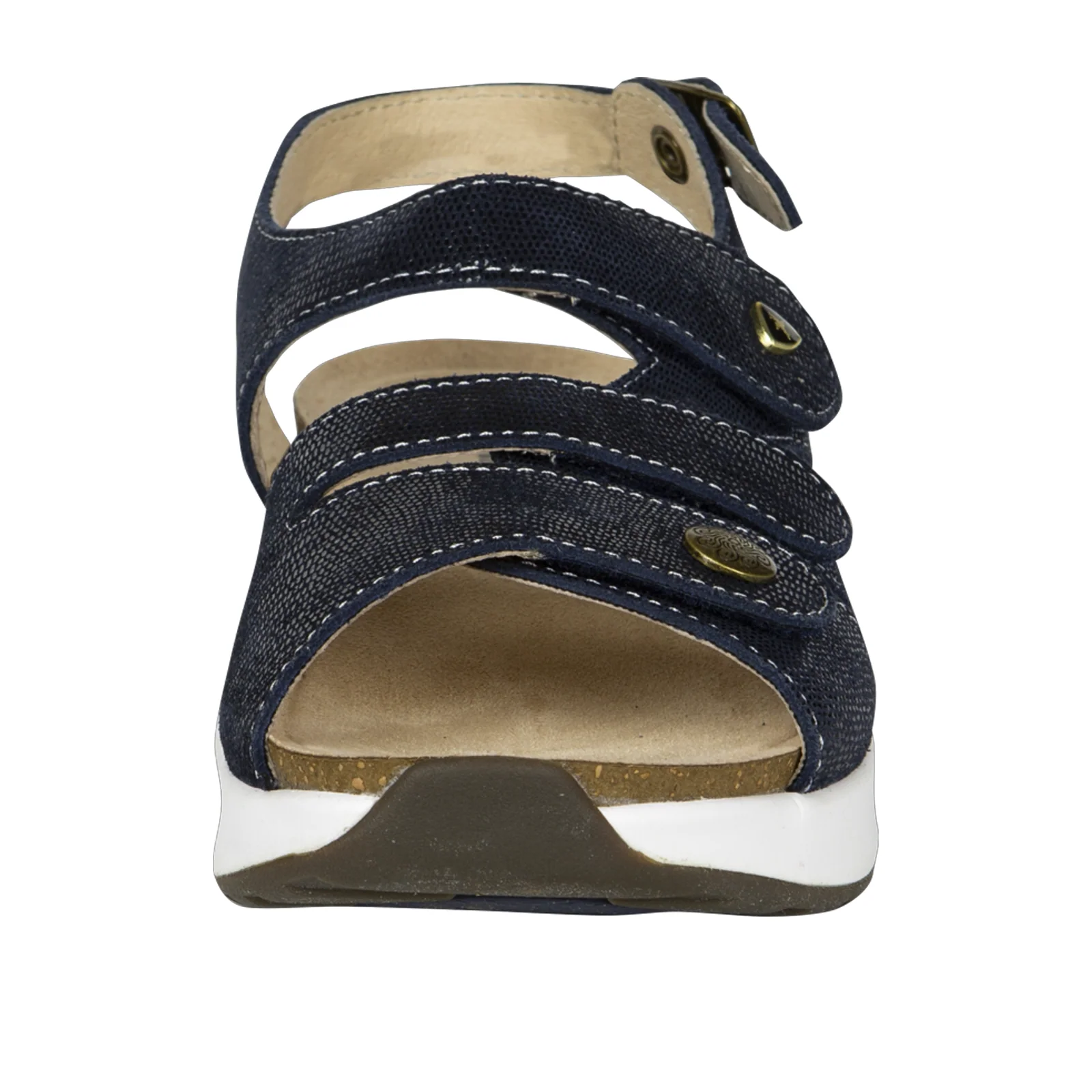 Xelero Mykonos Backstrap Sandal (Women) - Navy - Image 3