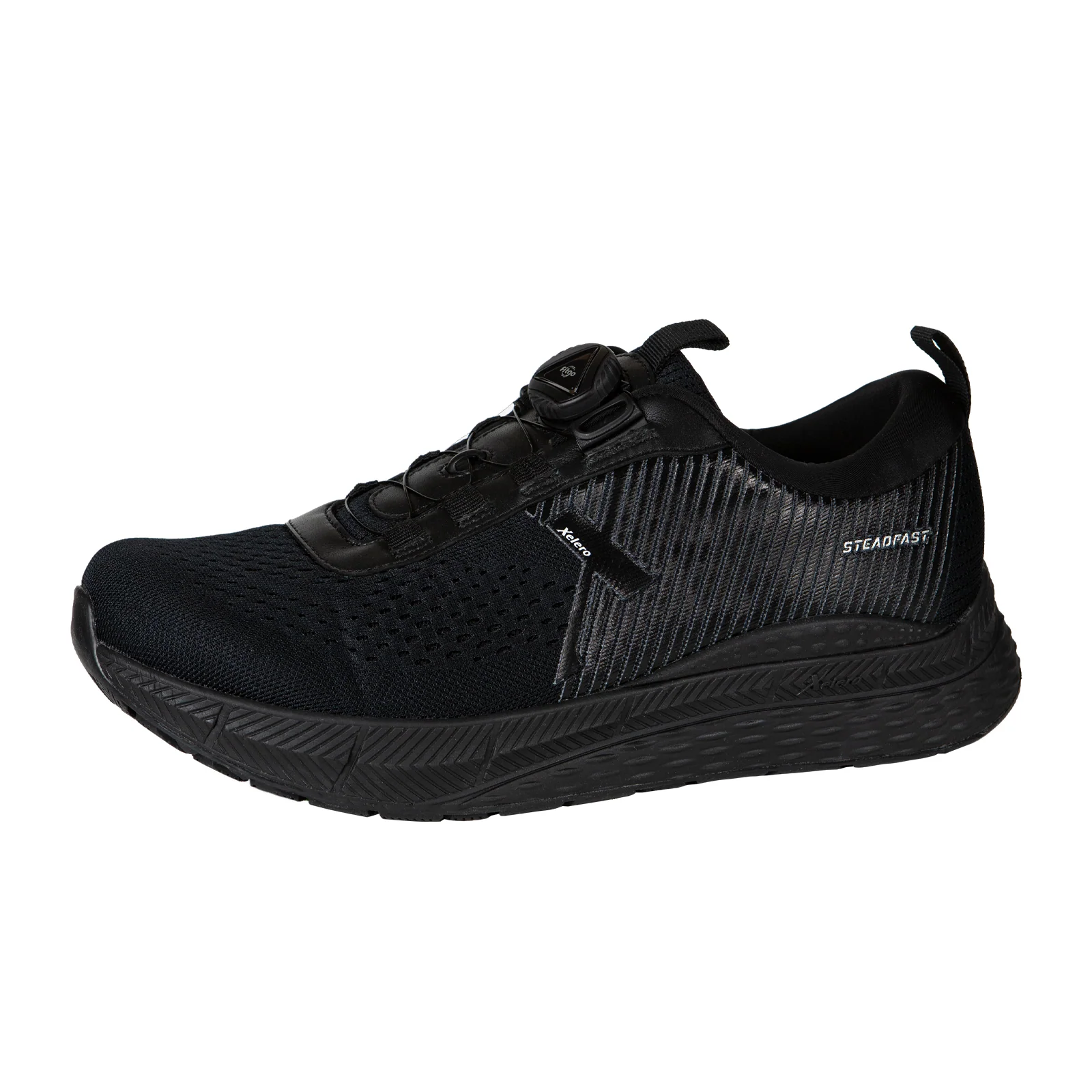 Xelero Steadfast Walking Shoe (Men) - Black FitGo - Image 2