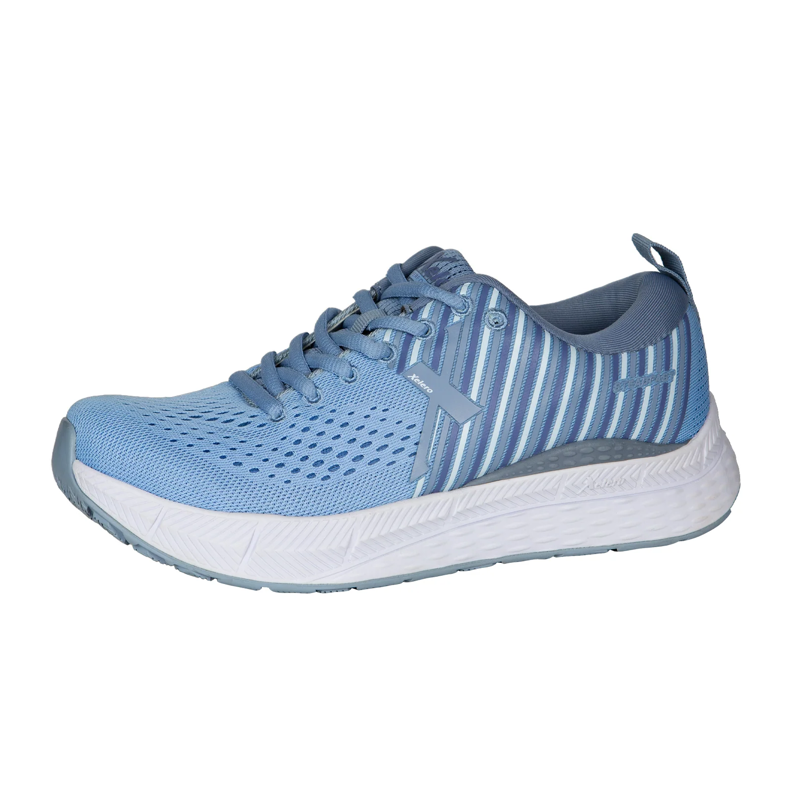 Xelero Steadfast Walking Shoe (Women) - Light Blue/White - Image 2