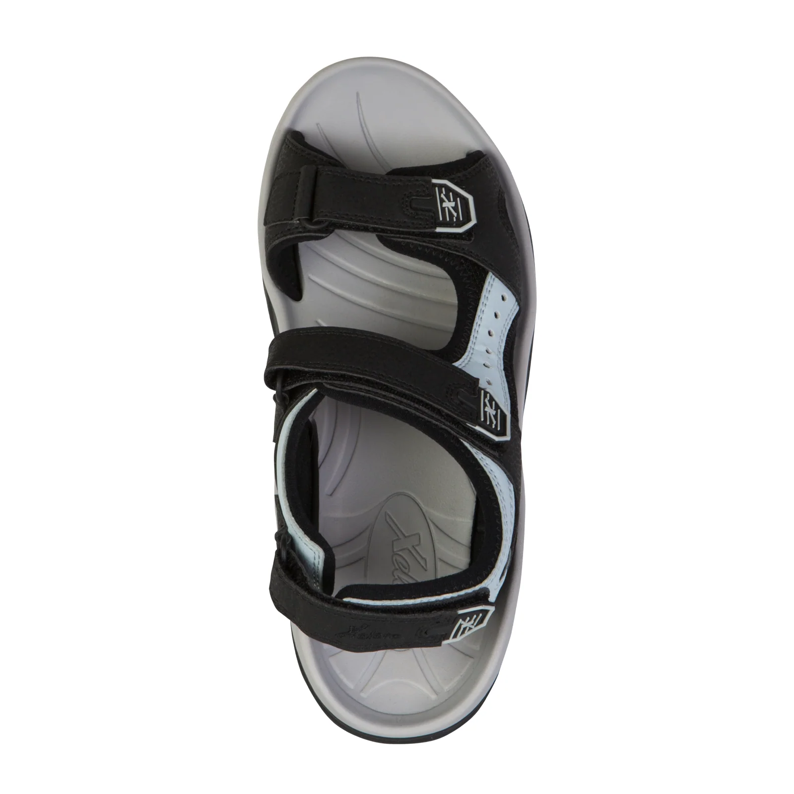 Xelero Tru Trek Active Sandal (Women) - Black/Grey/Light Blue - Image 4