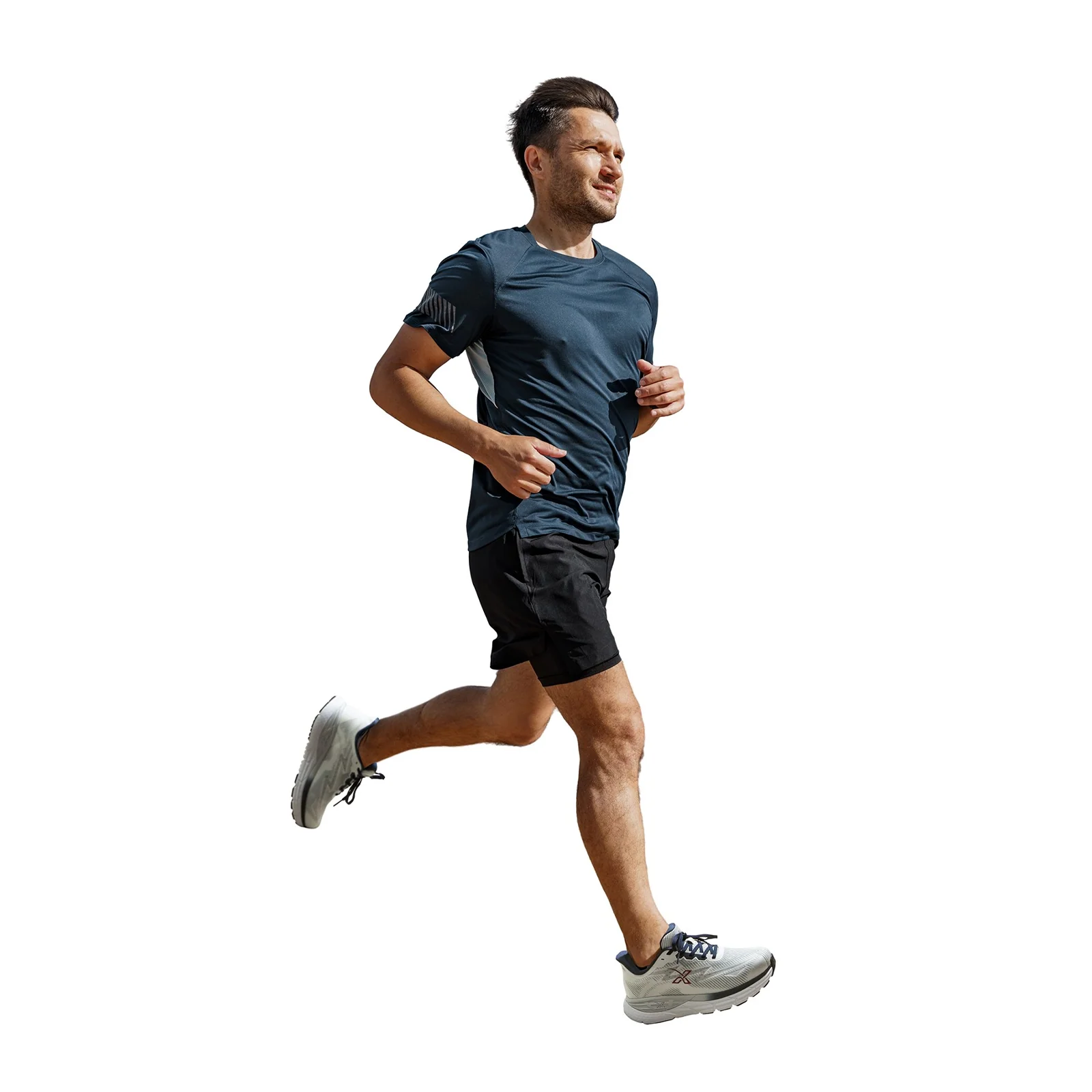 Xelero X-GPS Running Shoe (Men) - Vapor/Navy - Image 7