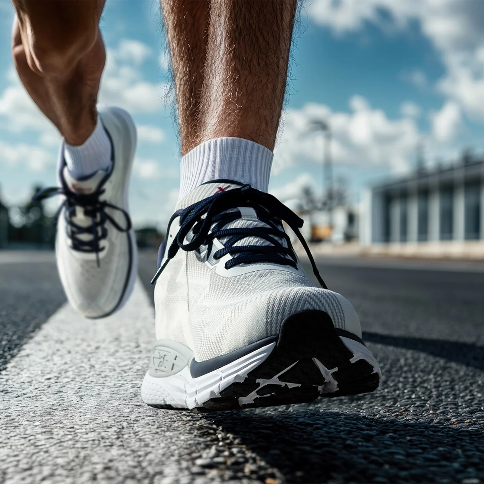 Xelero X-GPS Running Shoe (Men) - Vapor/Navy - Image 8