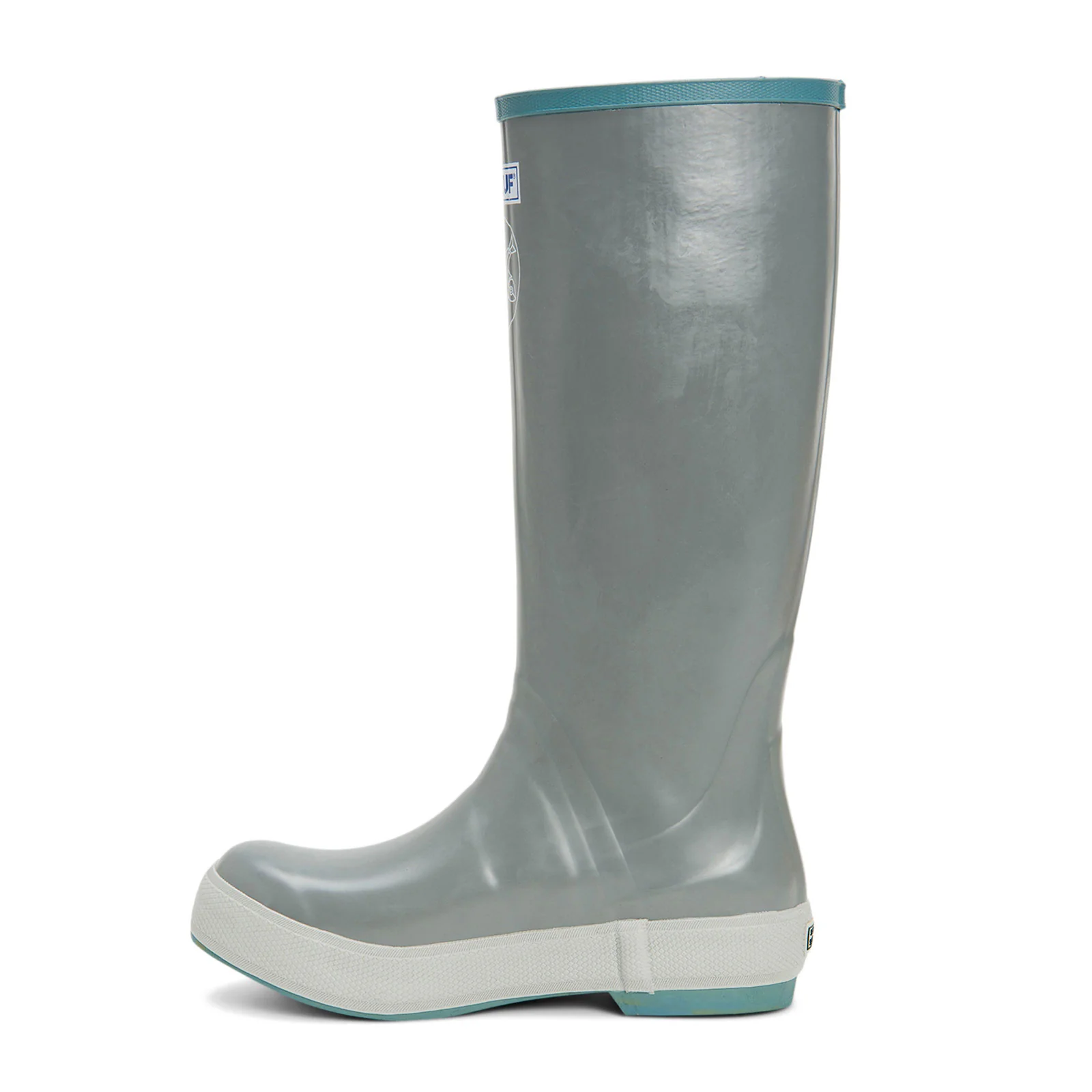 XtraTuf Salmon Sisters 15" Legacy Rain Boot (Women) - Gray/Sand Dollar - Image 3