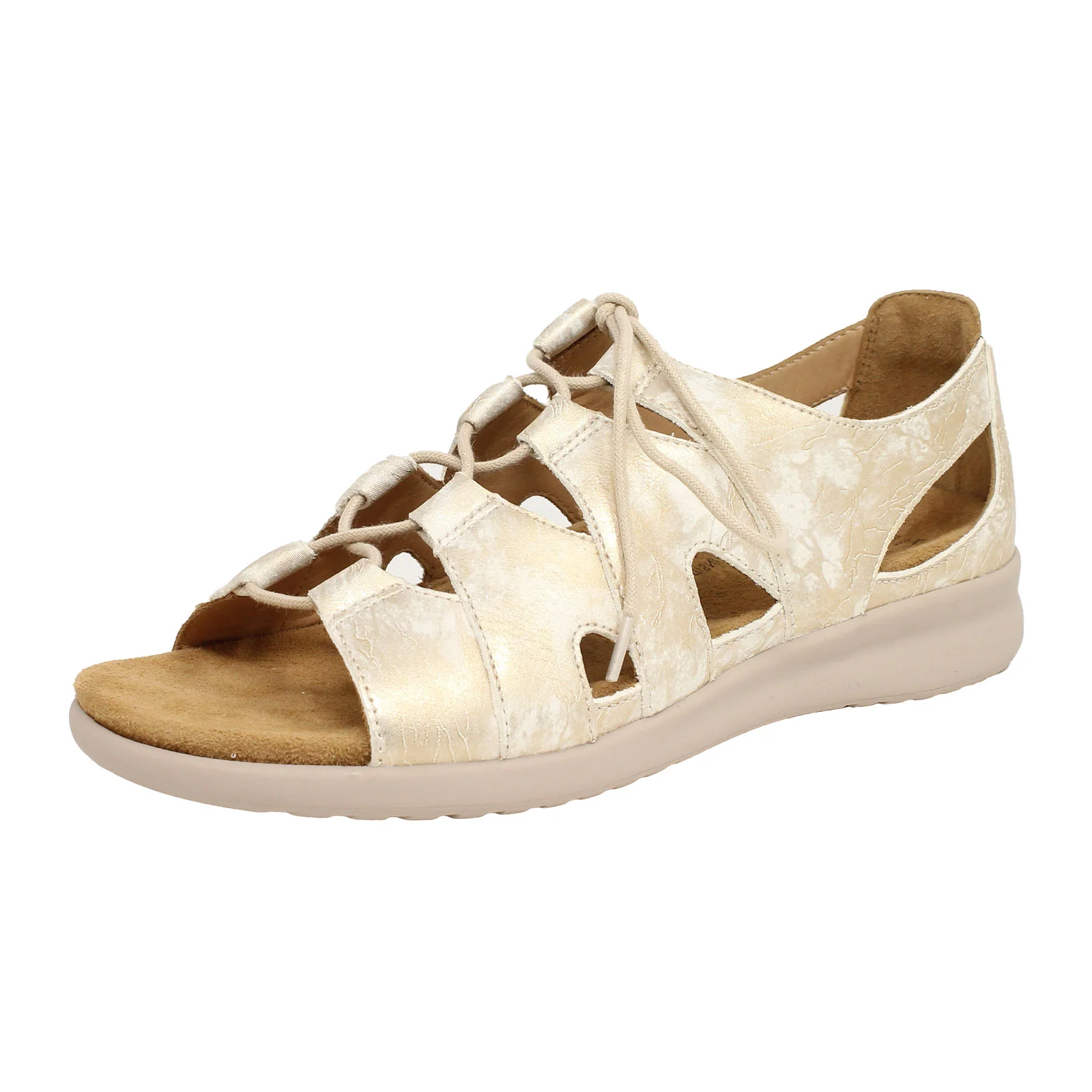 Ziera Barnett Backstrap Sandal (Women) - Smudge Metal - Image 2