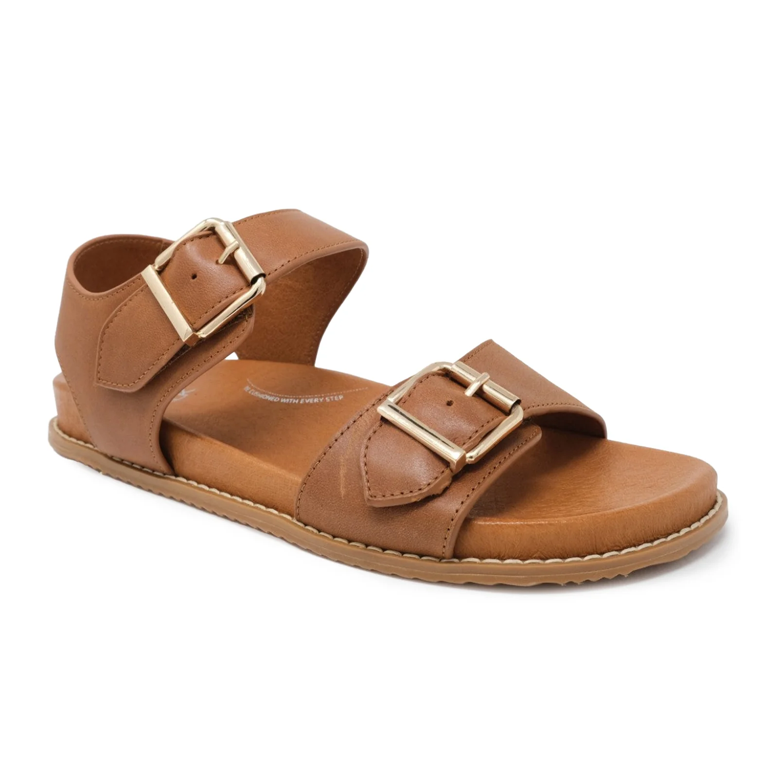 Ziera Hastice Backstrap Sandal (Women) - Tan Leather