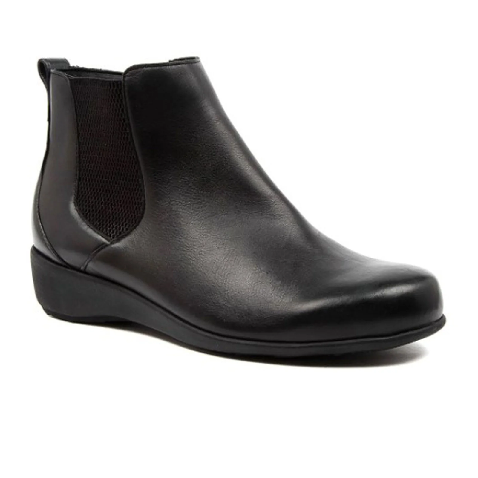 Ziera Shanghai XF Chelsea Boot (Women) - Black Leather - Image 3