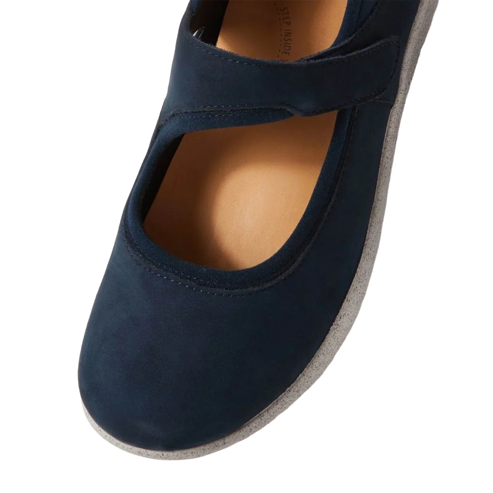 Ziera Silvani XF Mary Jane (Women) - Navy Nubuck/Navy Neoprene - Image 3