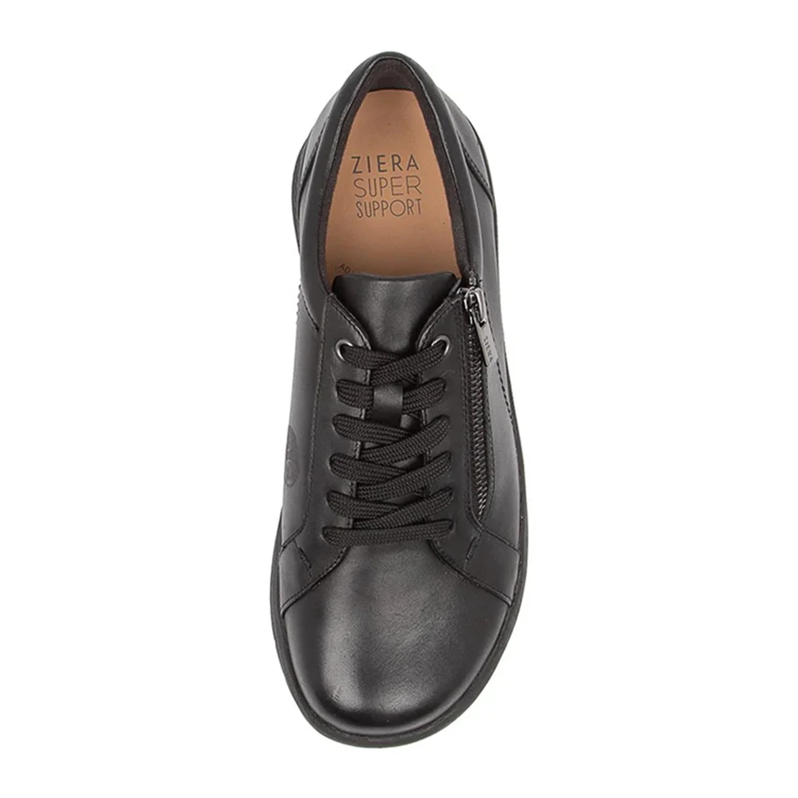 Ziera Solar XF Sneaker (Women) - Black Leather - Image 5