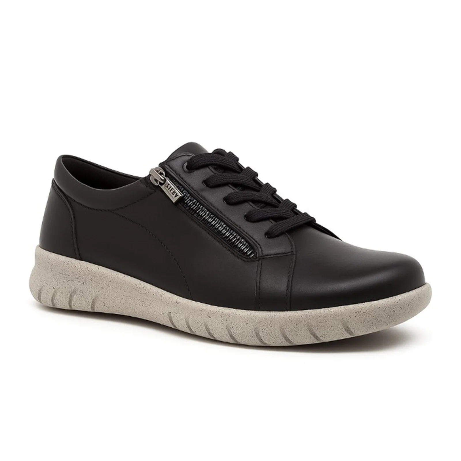 Ziera Solar XF Sneaker (Women) - Black/Misty Speckle Leather