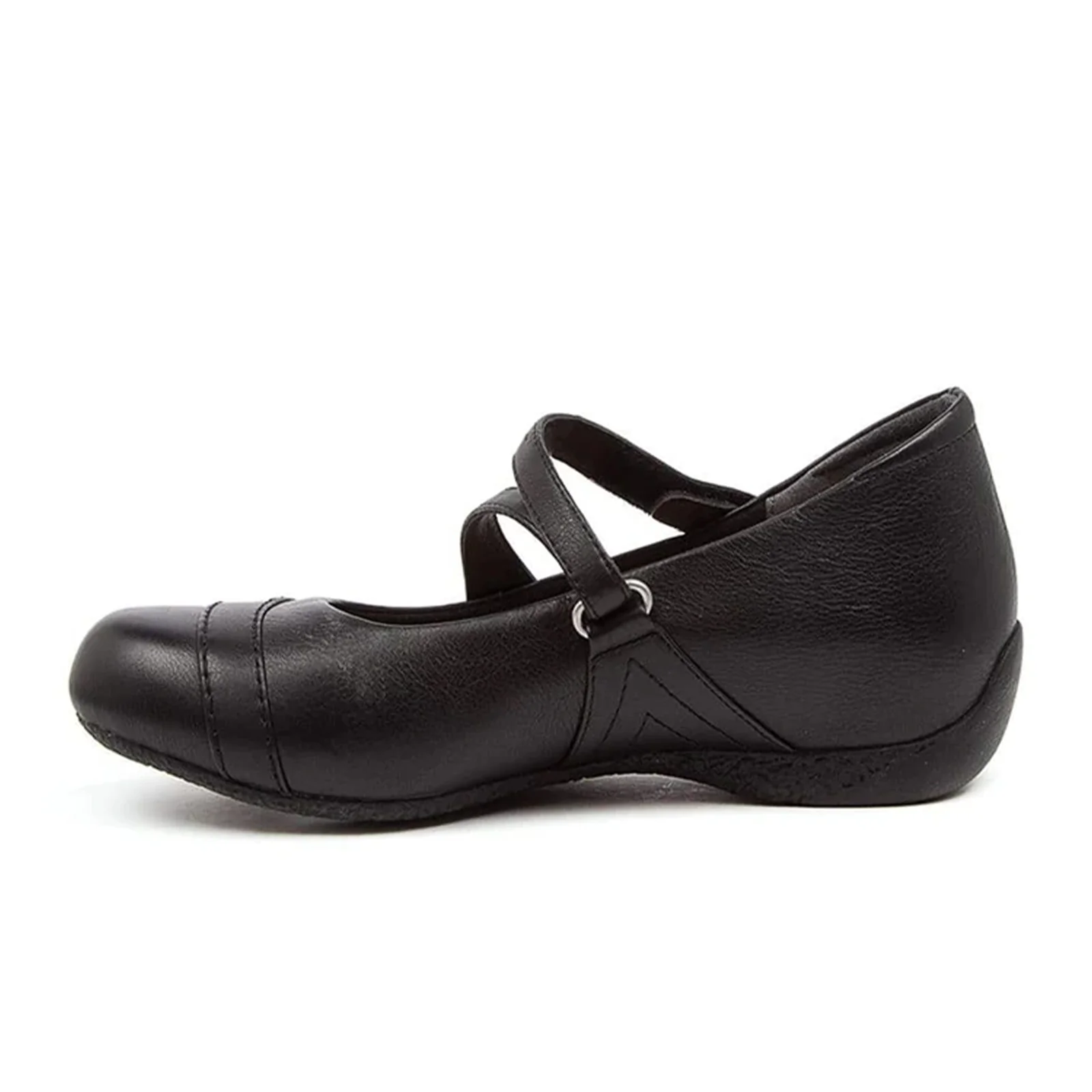 Ziera XRay Mary Jane (Women) - Black Leather - Image 2